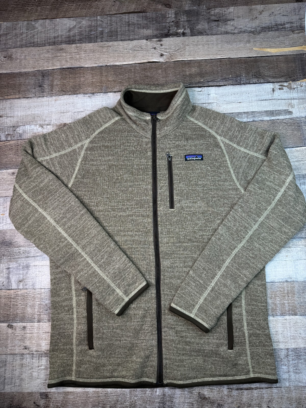 Patagonia Jacket Mens Large Better Sweater Full Zip Fleece Jacket Outdoor Hiking Patagonia Jacket Mens Large Better Sweater Full Zip Fleece Jacket Outdoor Hiking