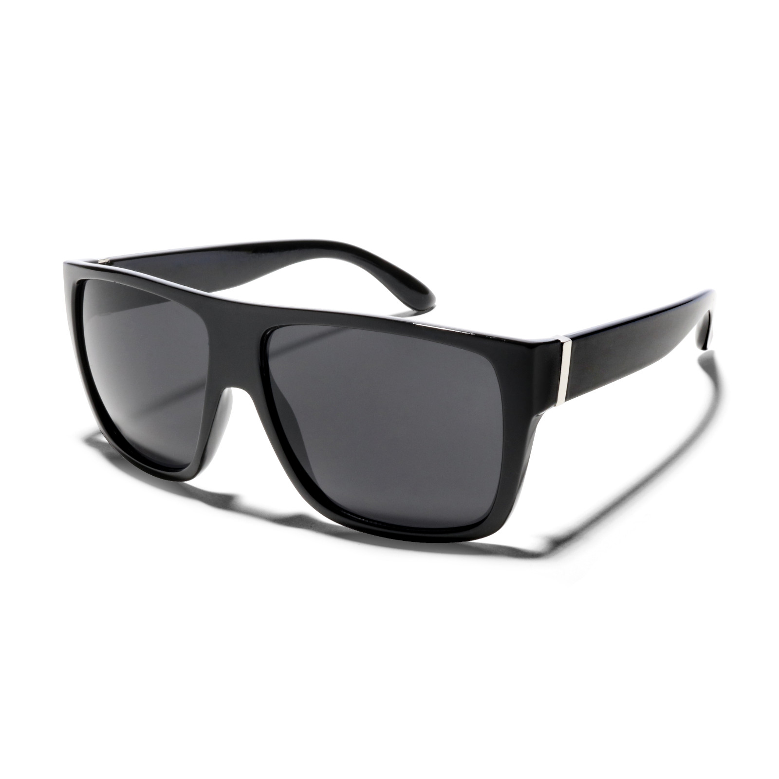 ShadyVEU Flat Top Casual Square Oversize Large Black Mens XL Sunglasses Cholo OG