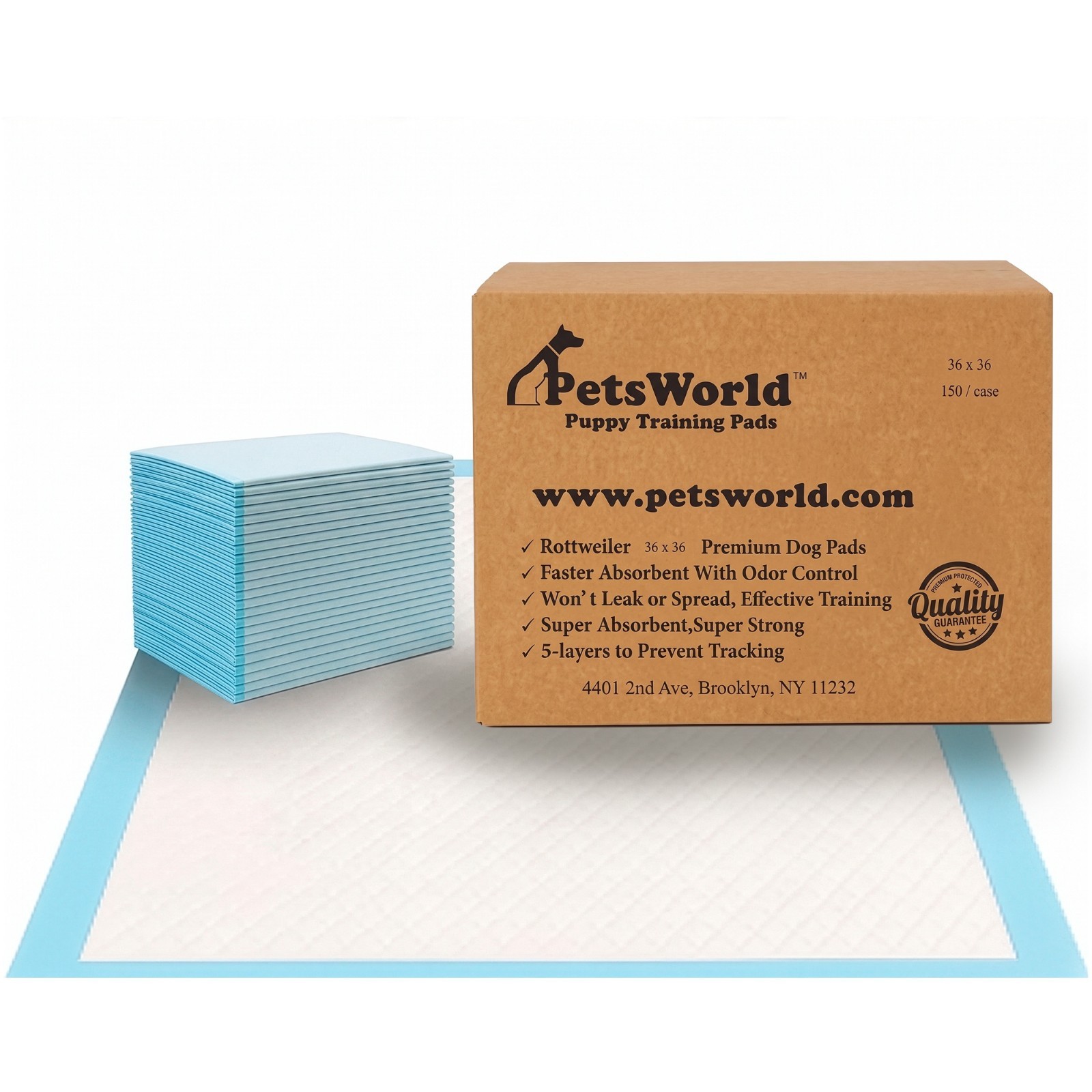 Gigantic Dog Training Pads 36x36 150 Ct Disposable Ultra Absorbent Heavy Duty