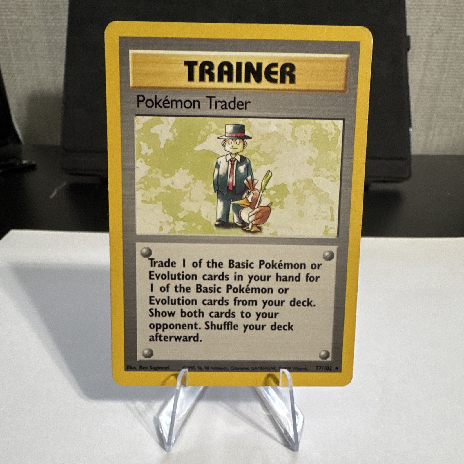 Pokemon Trader 077/102 Base Set Pokemon Trader 077/102 Base Set