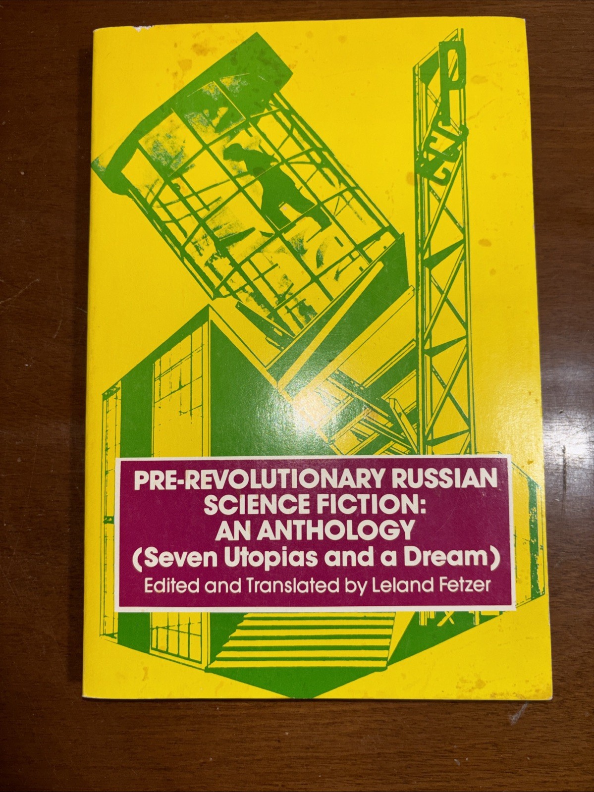 Pre-Revolutionary Russian Science Fiction / Leland Fetzer / Ardis 1982 HC
