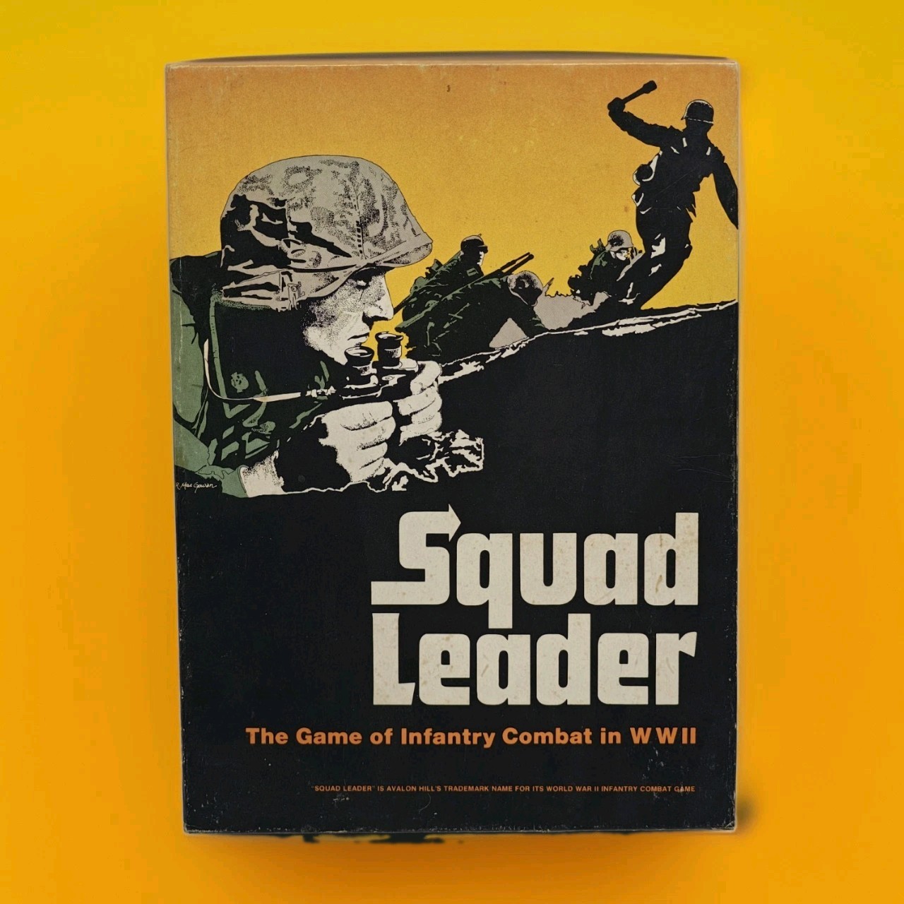 Avalon Hill Squad Leader Board Game - 4th Edition 1977 Partial-Punched Complete