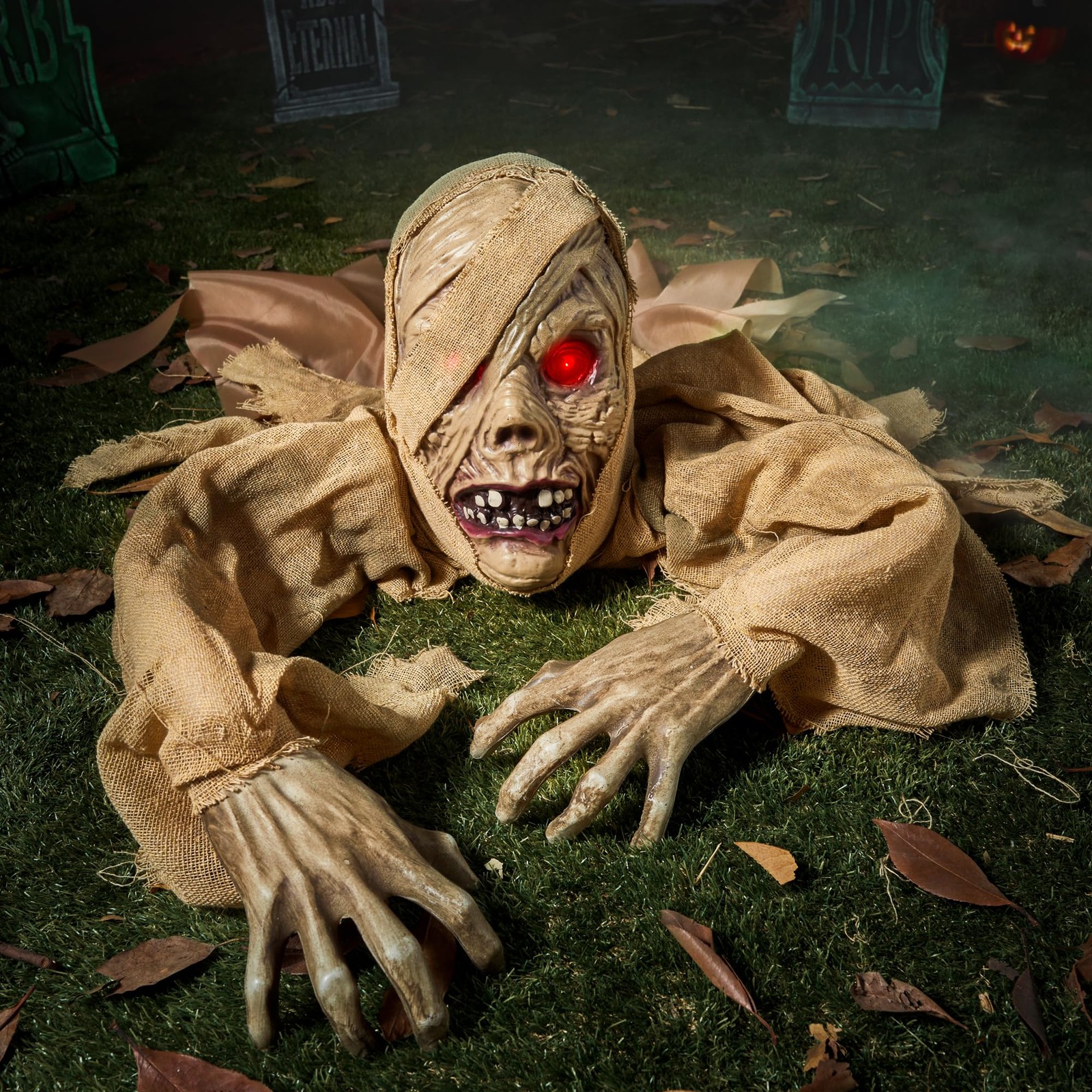 JOYIN Halloween Zombie Groundbreaker Outdoor Decoration, Brown JOYIN Halloween Zombie Groundbreaker Outdoor Decoration, Brown