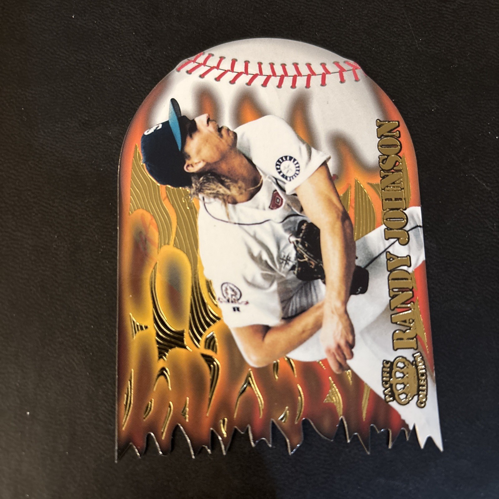 1996 Pacific Flame Throwers #FT-1 Randy Johnson 1996 Pacific Flame Throwers #FT-1 Randy Johnson