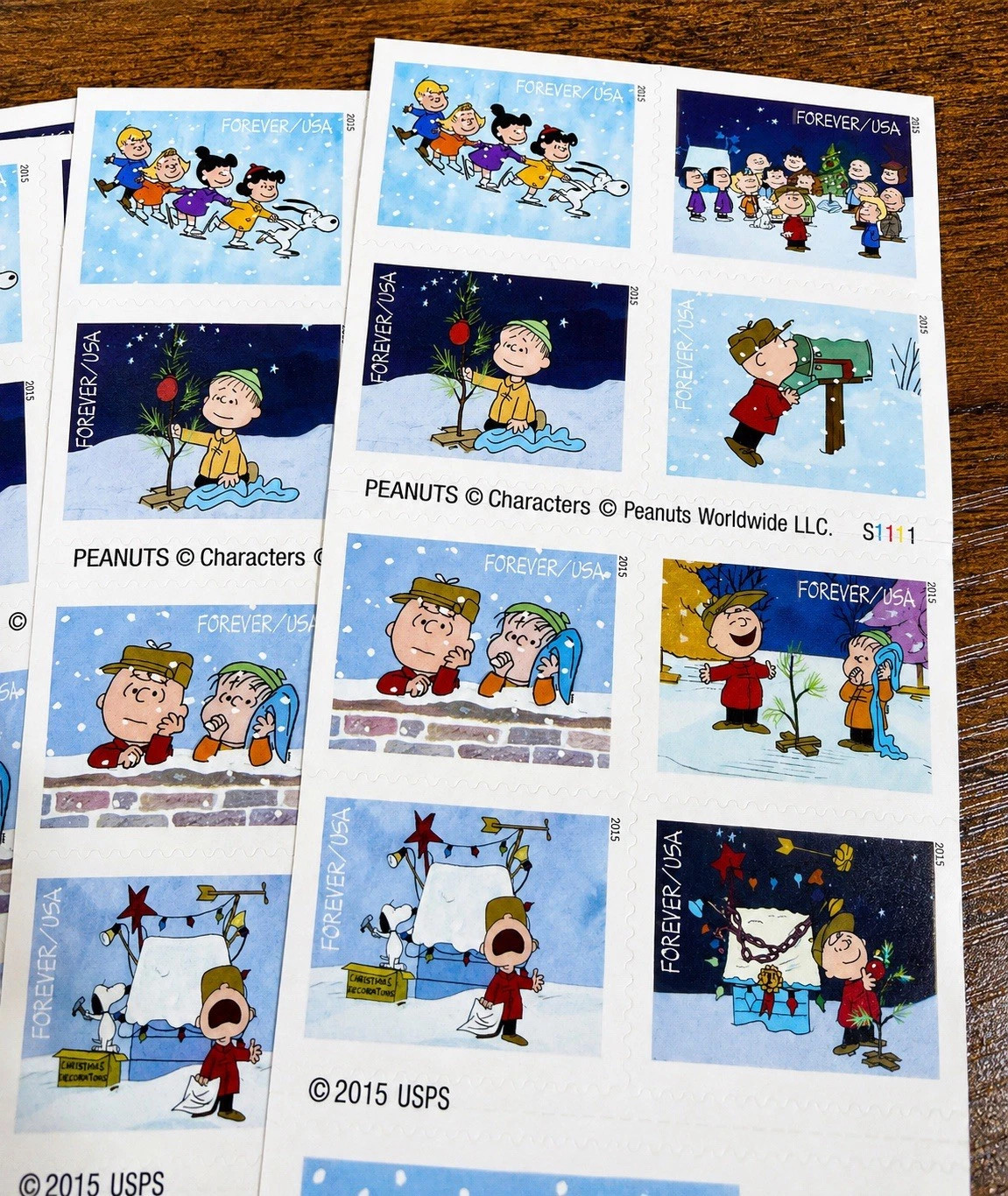 Genuine USPS Forever Stamps – Charlie Brown – 5 Sheets of 20 – 100 Stamps Genuine USPS Forever Stamps – Charlie Brown – 5 Sheets of 20 – 100 Stamps