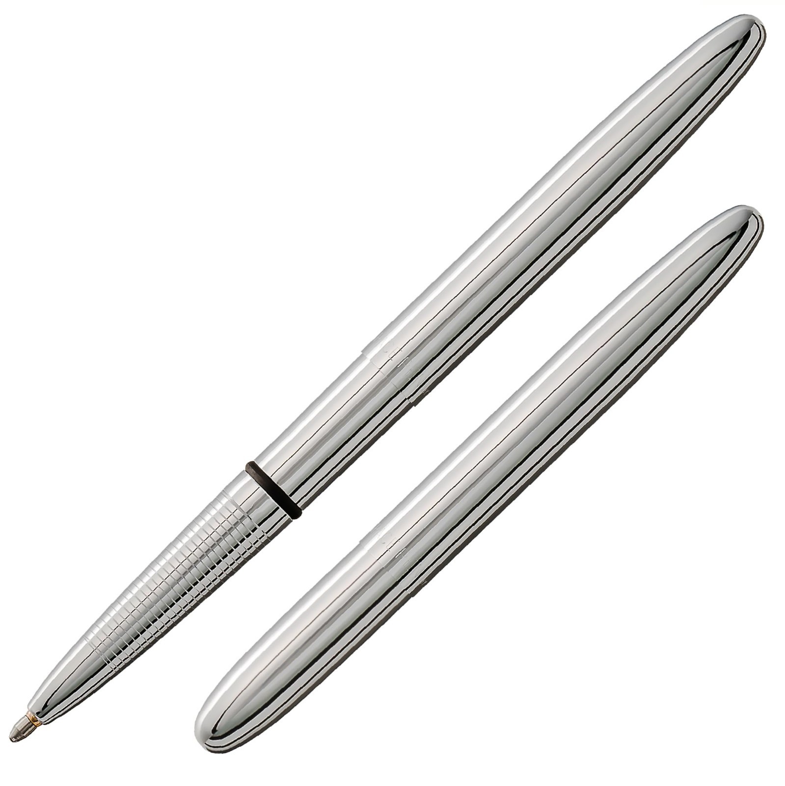 Fisher Space Bullet Pen Polished Chrome, Blister Packed, New Fisher Space Bullet Pen Polished Chrome, Blister Packed, New