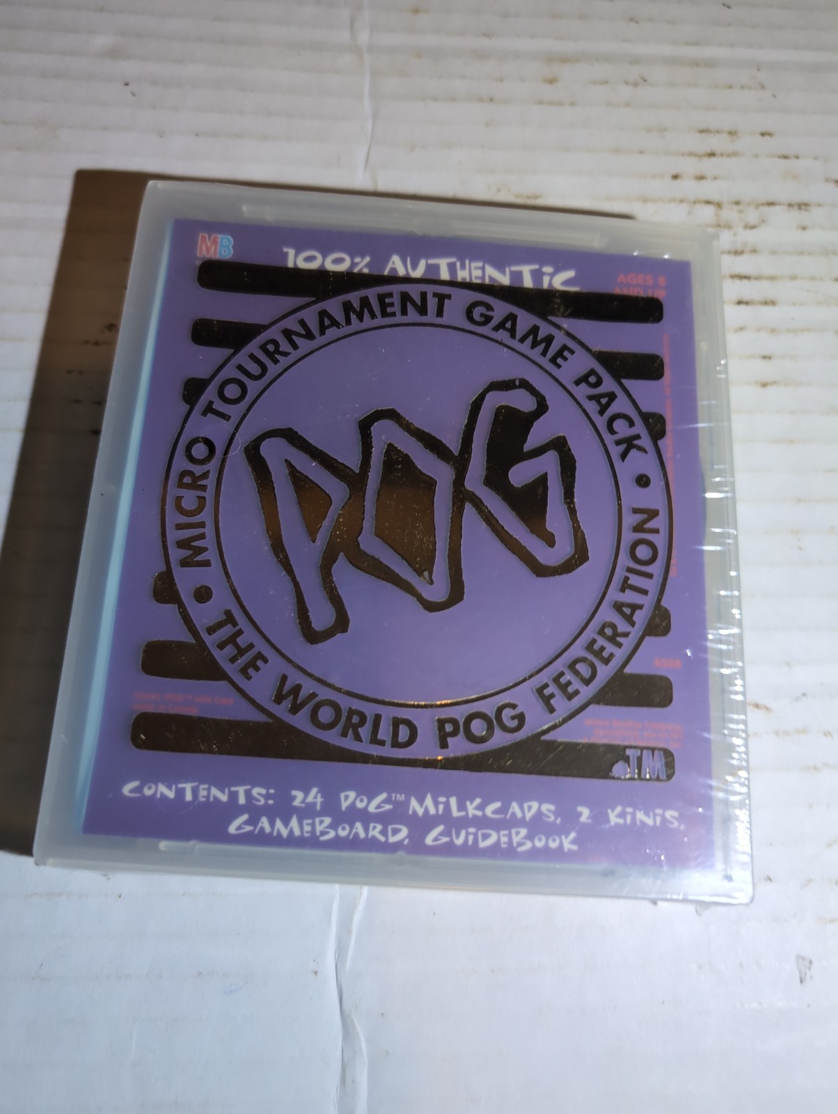 The World POG Federation Micro Tournament Game Pack New Sealed 