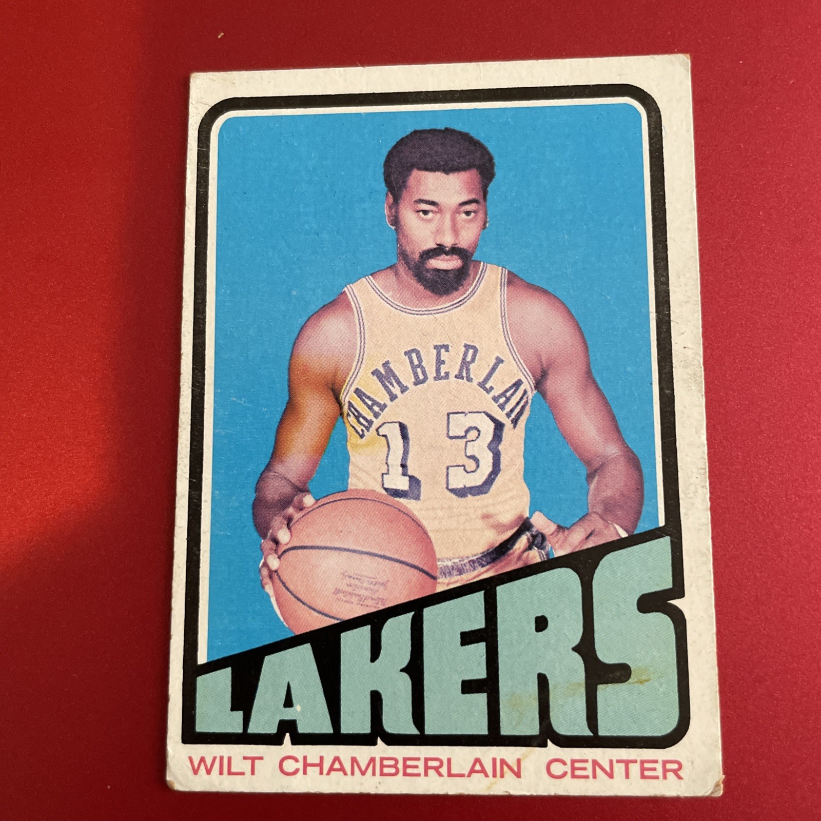 1972-73 Topps - #1 Wilt Chamberlain 1972-73 Topps - #1 Wilt Chamberlain