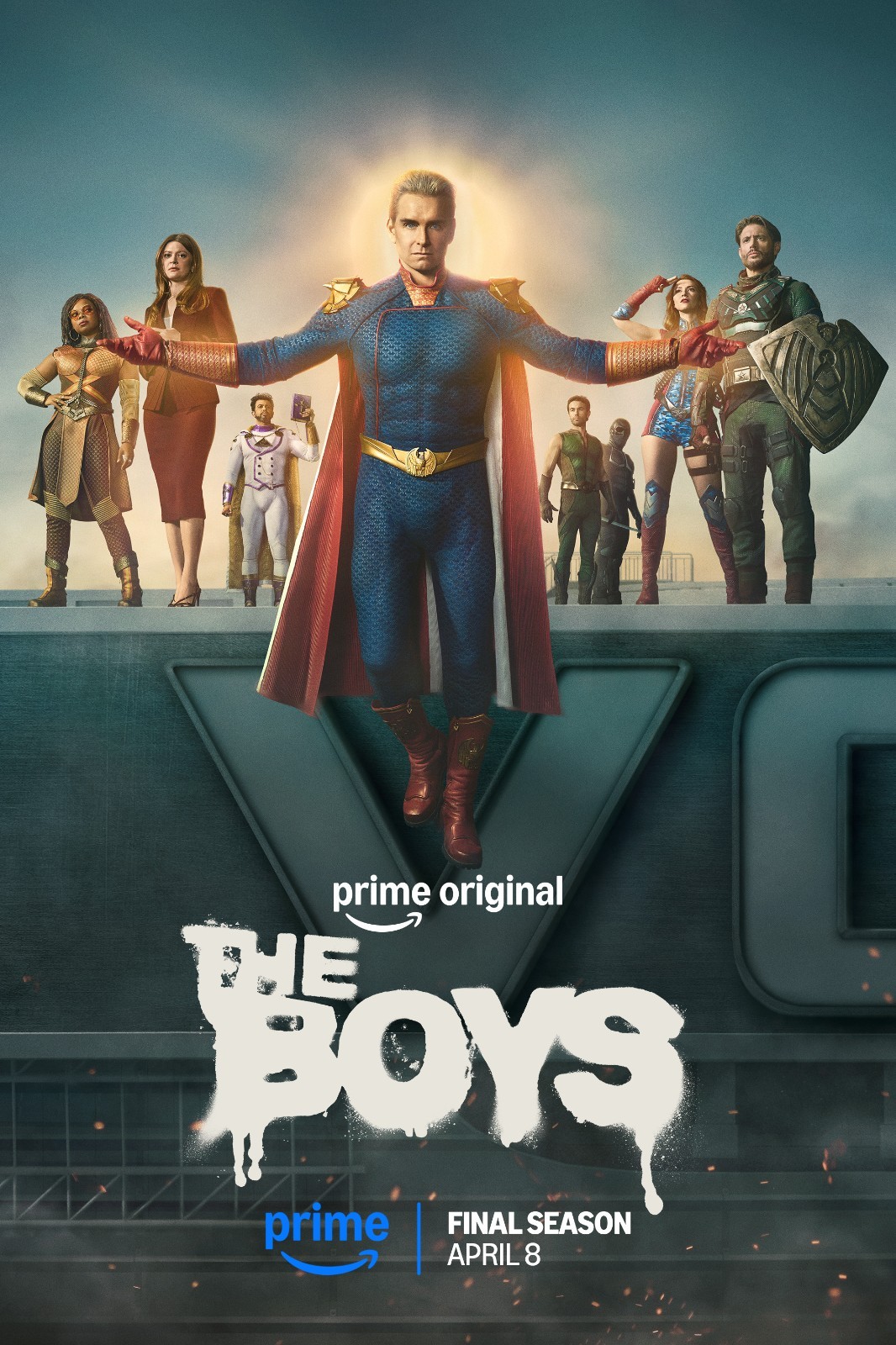 The Boys poster print  - 11 x 17 inches - Antony Starr