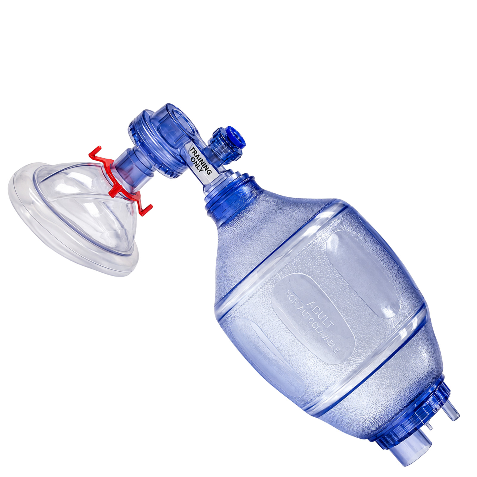 MCR Medical, Training Bag Valve Mask (BVM) in Reusable Mesh Bag, Adult/Child
