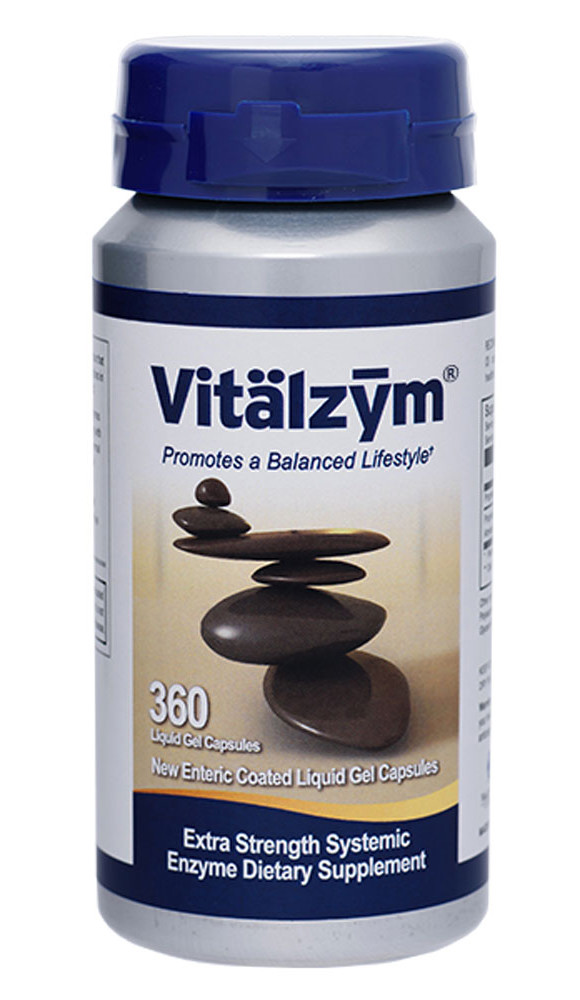 Vitalzym Extra Strength Systemic Enzymes 360 Liquid Gel Caps - World Nutrition Vitalzym Extra Strength Systemic Enzymes 360 Liquid Gel Caps - World Nutrition