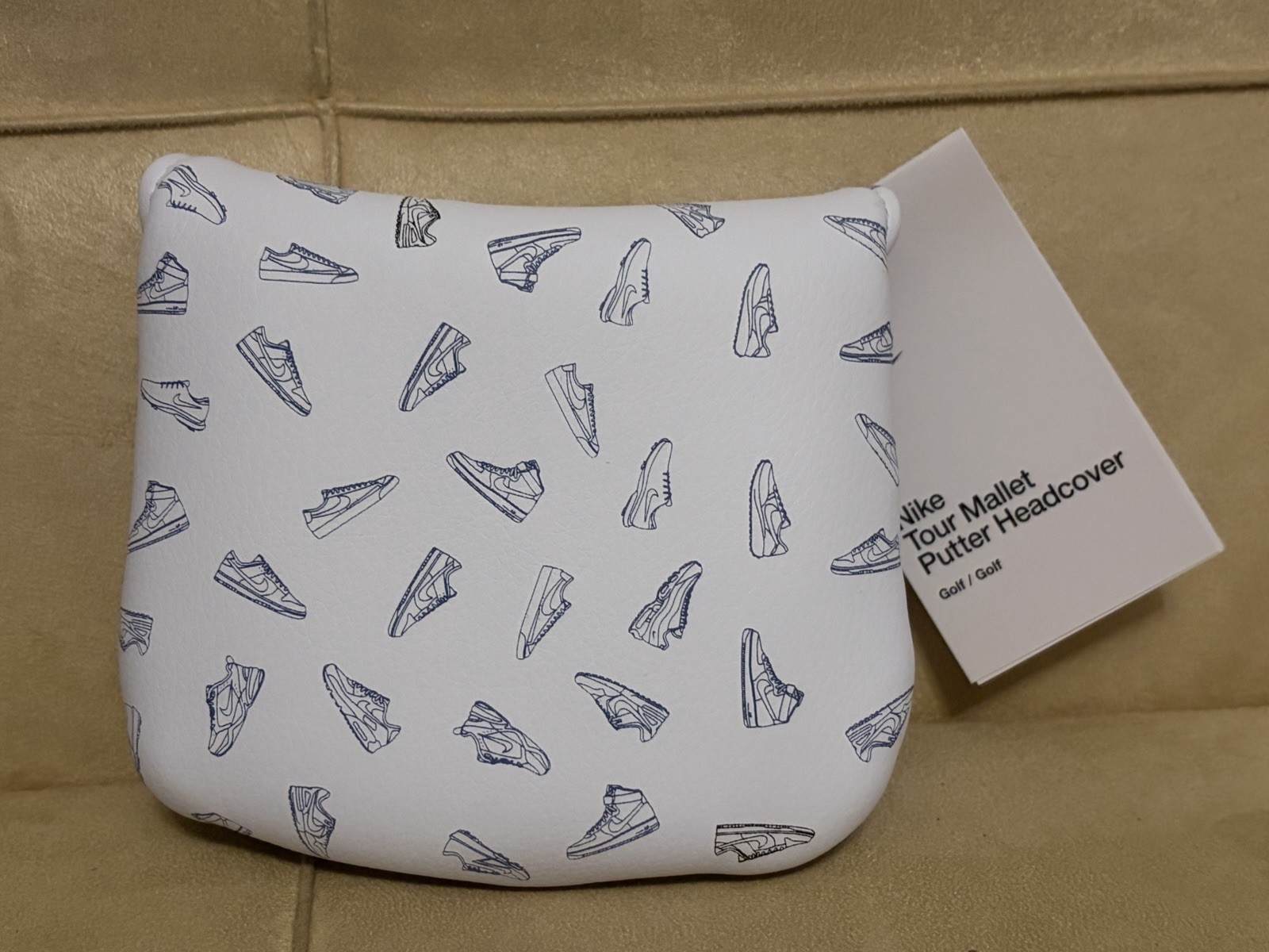 New Nike Tour Energy Mallet Putter Headcover 2026 NRG Limited Tour Shoes Blue New Nike Tour Energy Mallet Putter Headcover 2026 NRG Limited Tour Shoes Blue