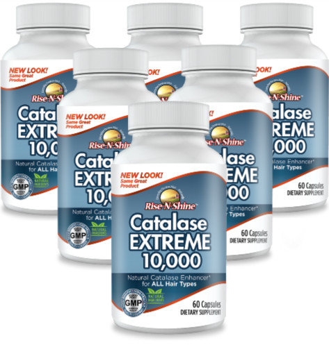 Catalase Extreme 10,000 - 6 Brand New Bottles -  Catalase Antioxidant Enzyme