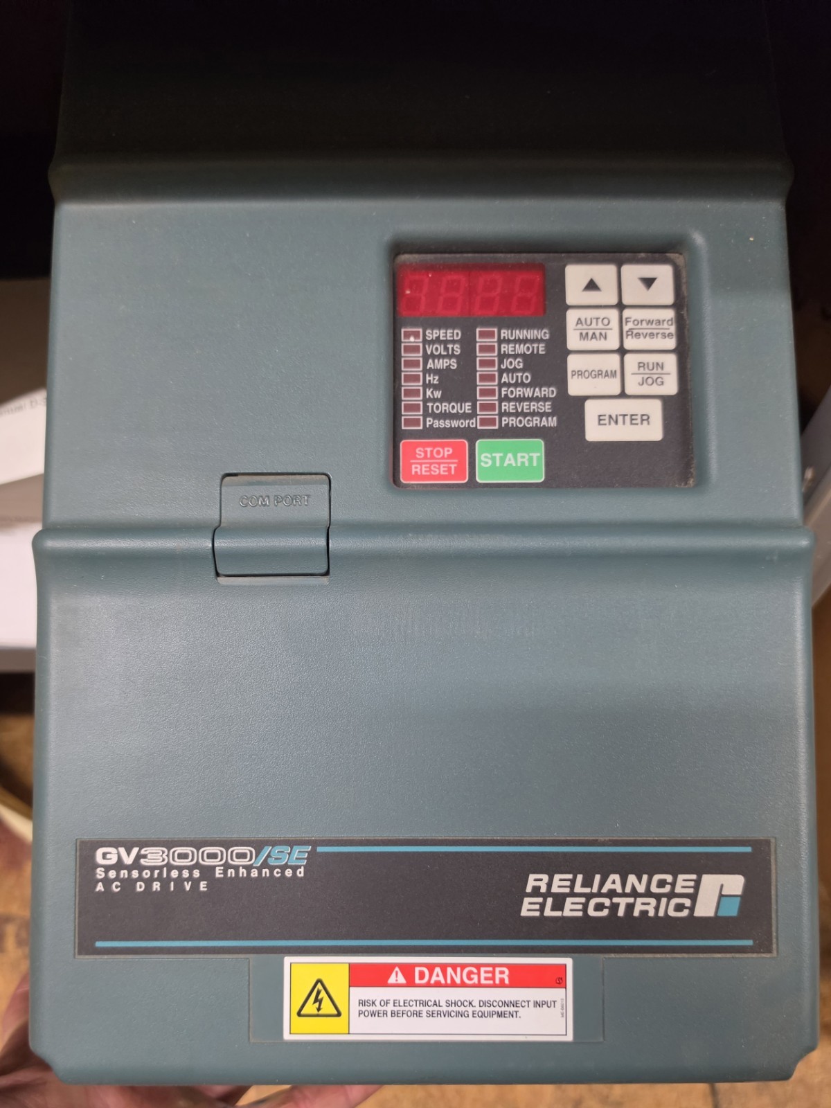 RELIANCE ELECTRIC GV3000/SE M/N 20V2160  AC DRIVE