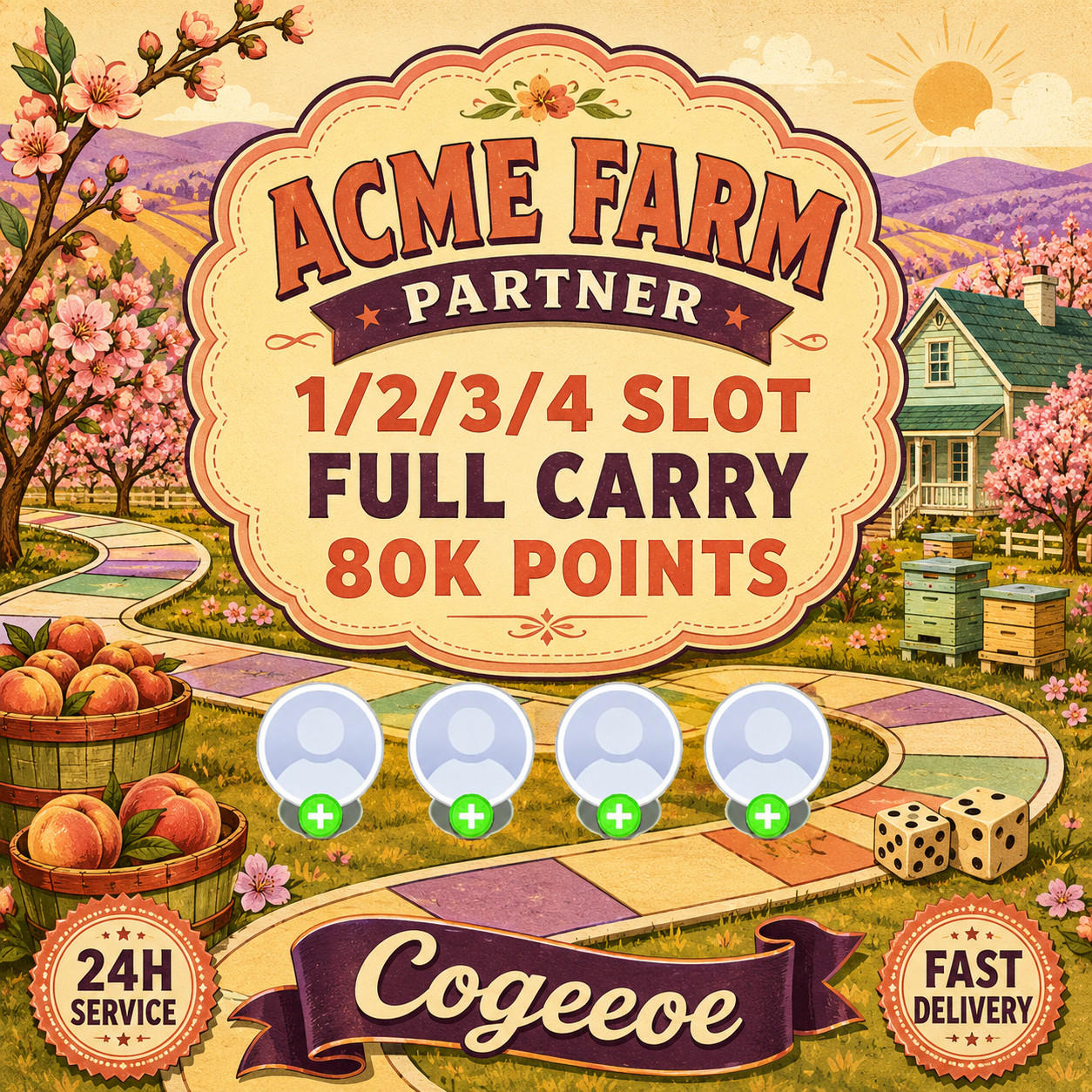 🔥MONO-POLY_GO Partner Acme Partner Event Slot Available⚡️FULL CARRY