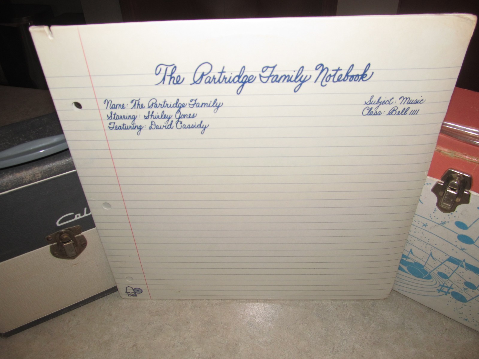 Sealed - 1972 The Partridge Family “The Partridge Family” Notebook Bell Records Sealed - 1972 The Partridge Family “The Partridge Family” Notebook Bell Records