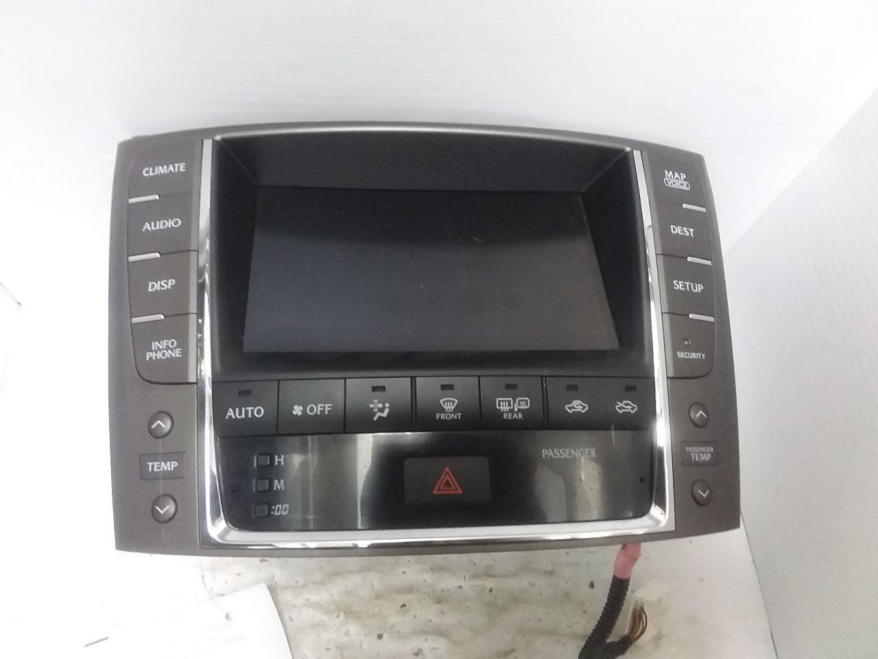 Radio Navigation Display Screen Convertible Fits 10-11 LEXUS IS250 86804-53050