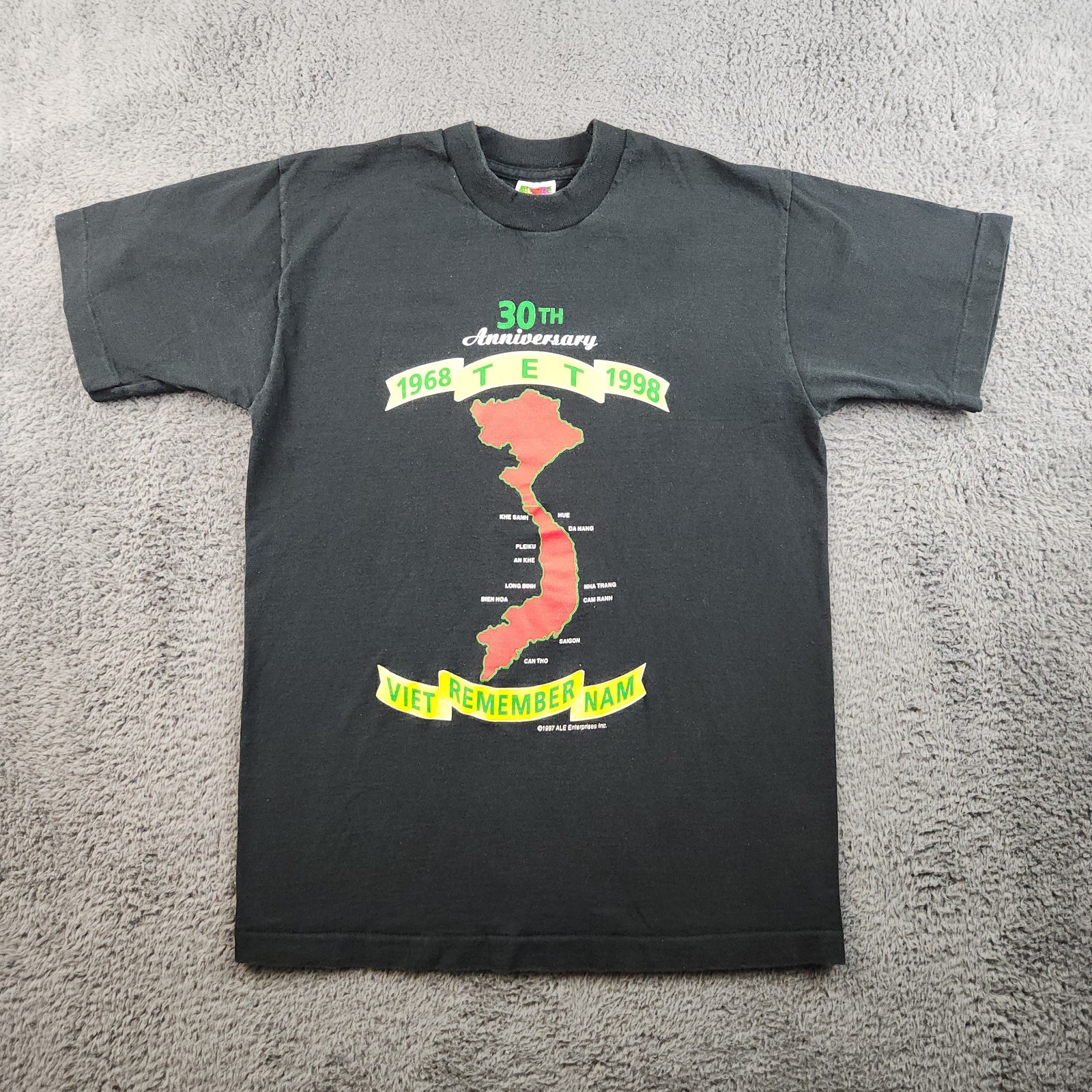 30th Anniversary of the TET Offensive Vintage Vietnam Shirt Men\'s Medium 1990\'s 30th Anniversary of the TET Offensive Vintage Vietnam Shirt Men\'s Medium 1990\'s