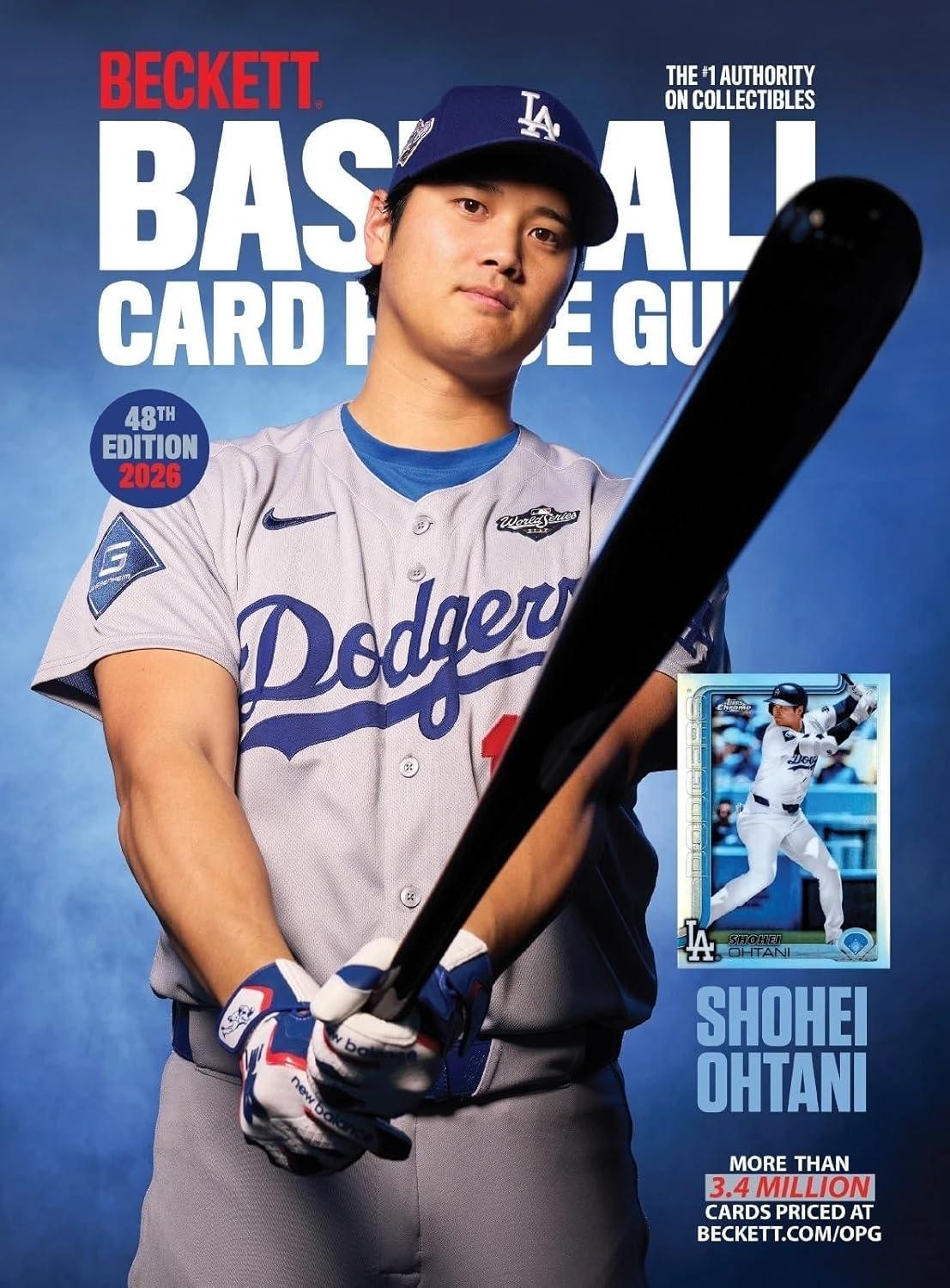 New 2026 Beckett Baseball Cards Price Guide Catalog 48th Edition SHOHEI OHATANI