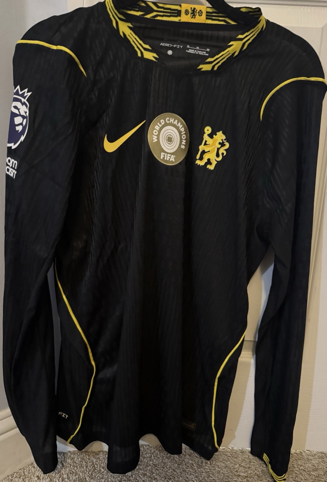 Cole Palmer #10 Chelsea 2026/27 Away Long Sleeve Premier League Soccer Jersey XL