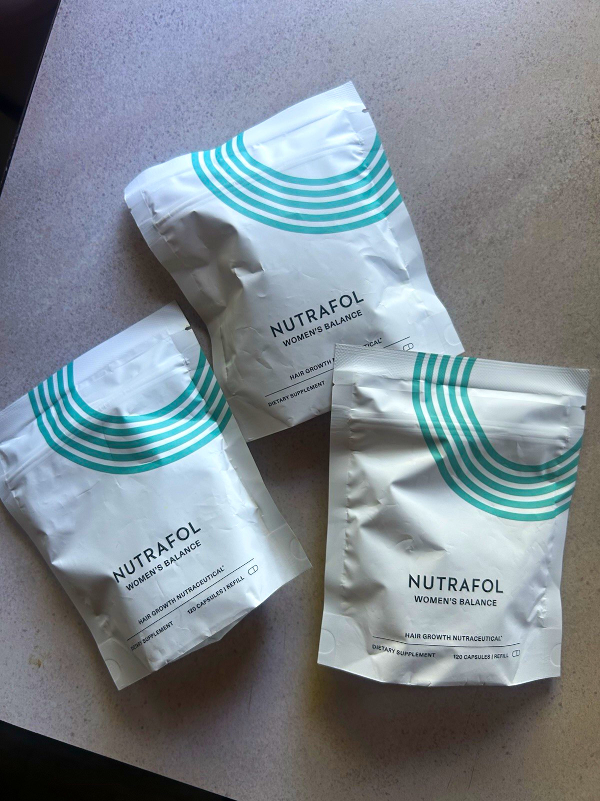 Nutrafol Women’s Balance Hair Growth Dietary Supplement 120 Capsules- set of 2