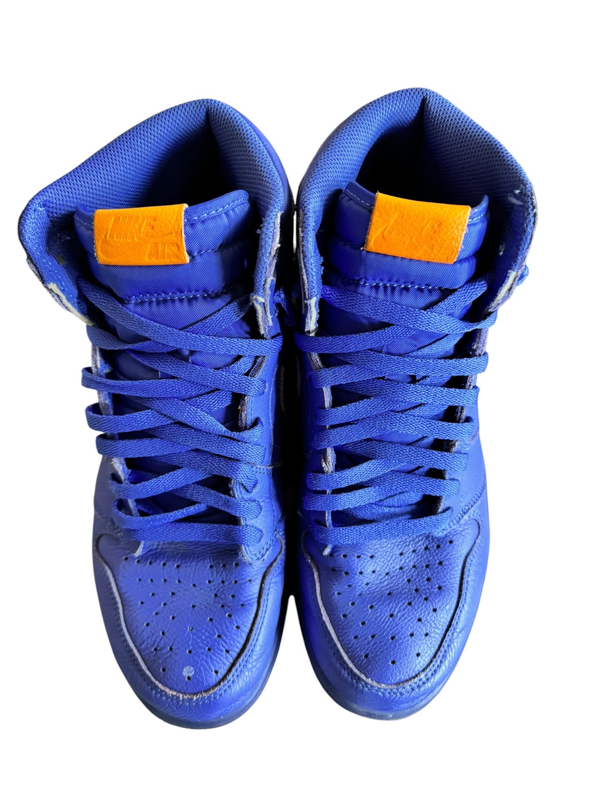 Air Jordan 1 Retro OG \'Gatorade Grape\' Sz M10 Mod Used + Box & Accessories