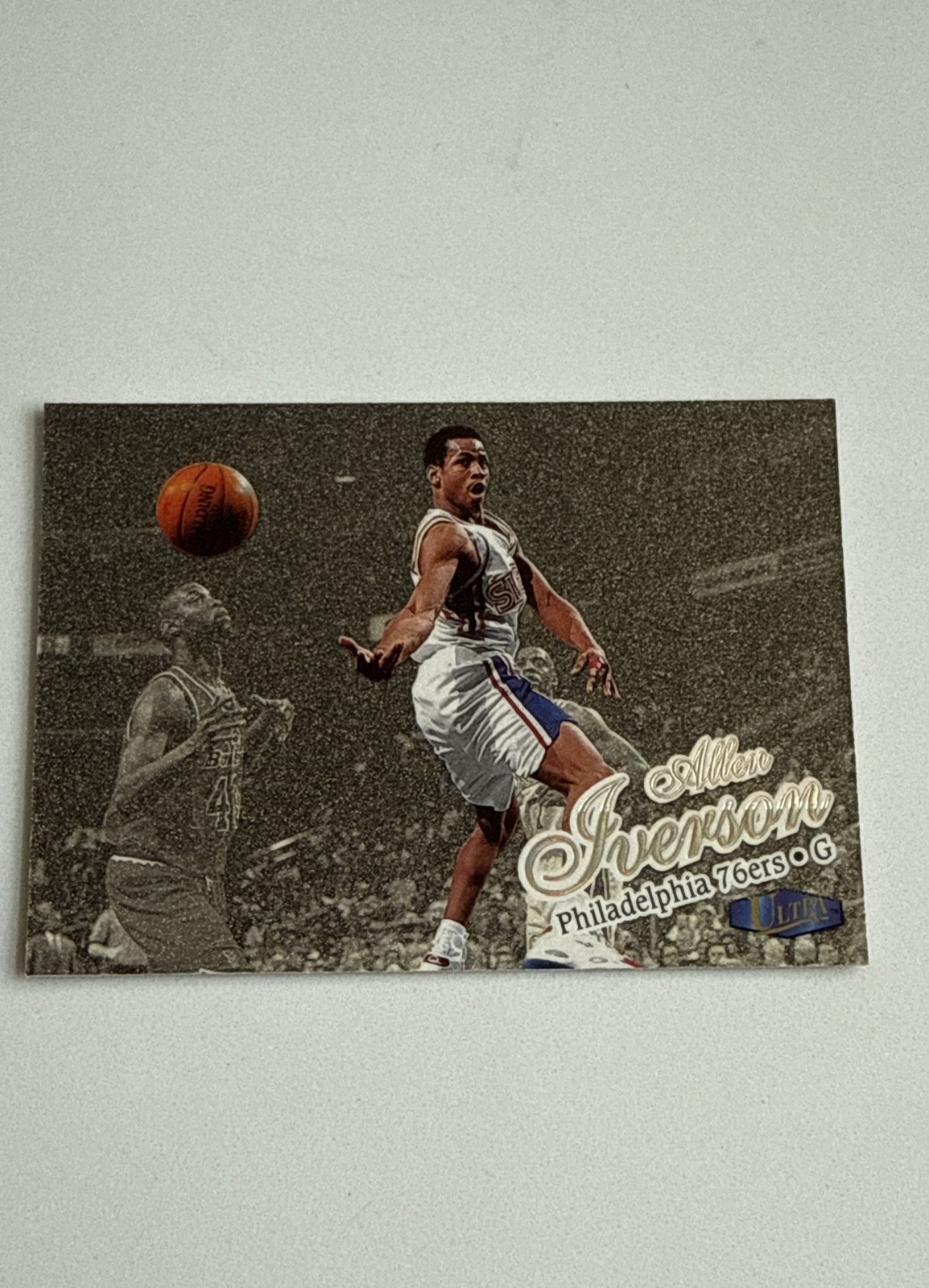 1997-98 Fleer Ultra - Allen Iverson #107G Gold Medallion 1997-98 Fleer Ultra - Allen Iverson #107G Gold Medallion