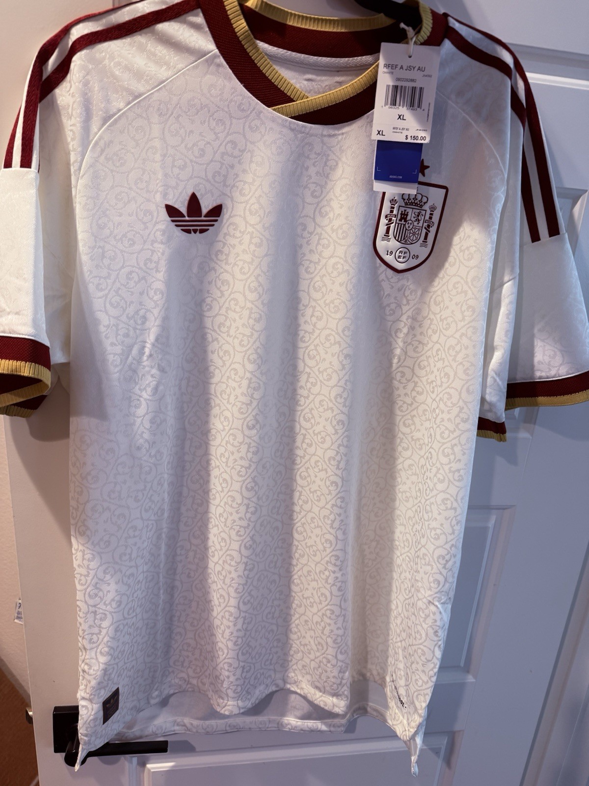 Adidas Spain Authentic/ Player Away Kit 2026 World Cup Mens XL Shirt Jersey Adidas Spain Authentic/ Player Away Kit 2026 World Cup Mens XL Shirt Jersey