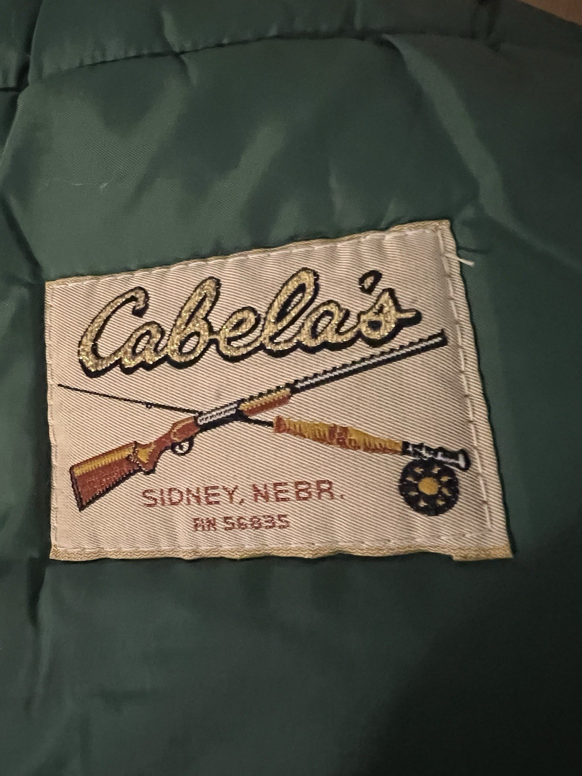 Vintage Cabela's DuPont Dacron Hollofil Getaway Rectangle Sleeping Bag