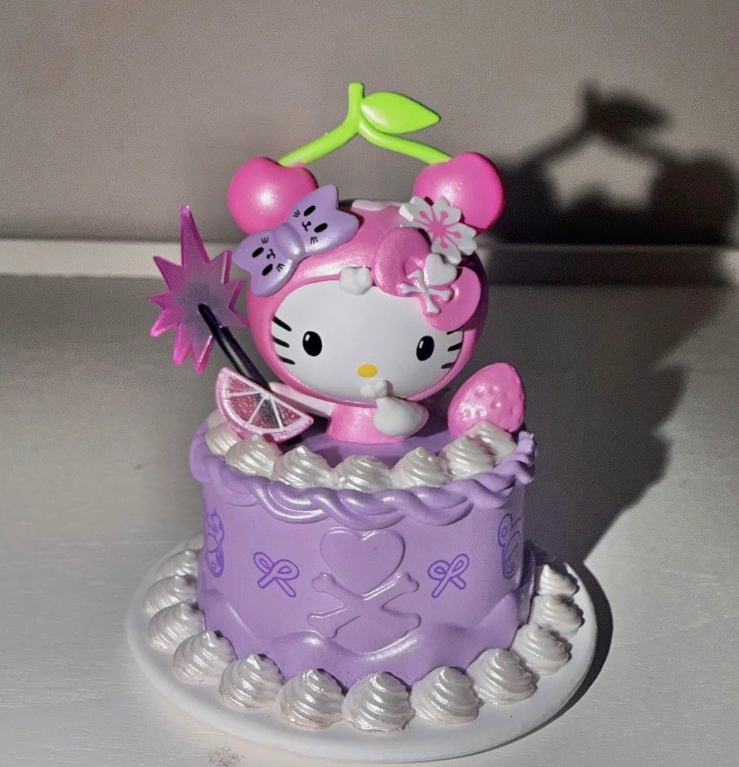Tokidoki x Hello Kitty 50th Anniversary Birthday Cake CHASER Blind Box Figure Tokidoki x Hello Kitty 50th Anniversary Birthday Cake CHASER Blind Box Figure