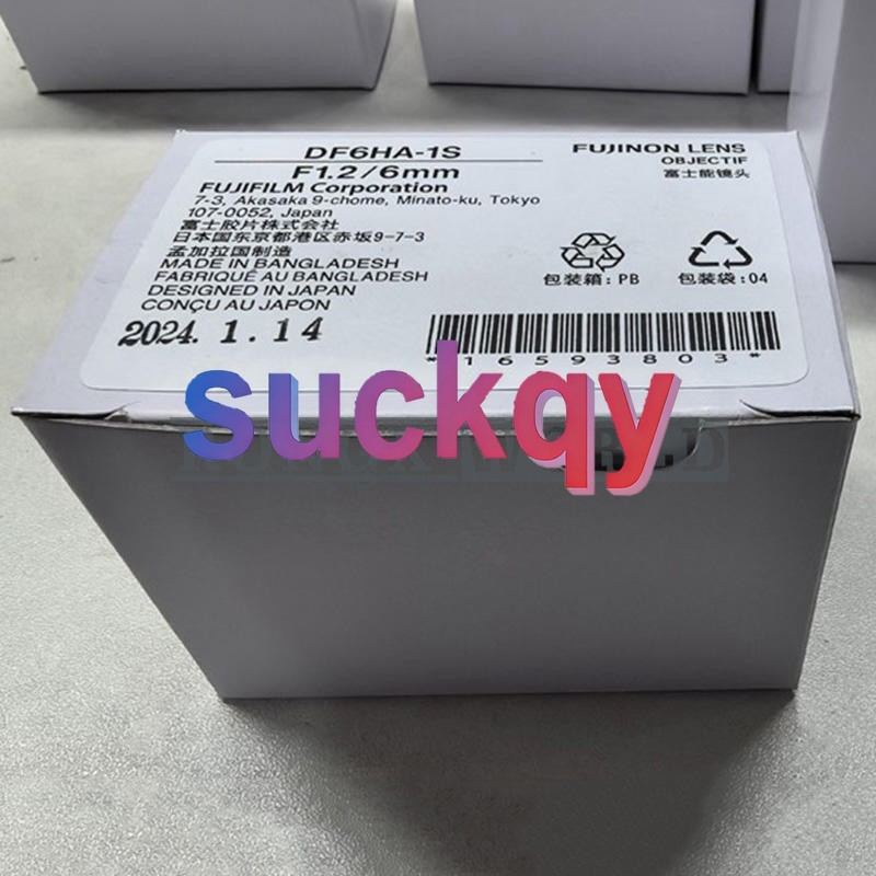 1pcs New FUJINON Industrial lens DF6HA-1S