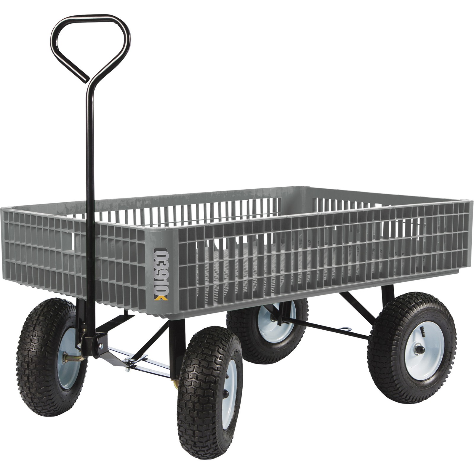 Farm-Tuff Crate Garden Wagon, 800-Lb. Capacity, 46in.L x 30in.W, Model# 03910 Farm-Tuff Crate Garden Wagon, 800-Lb. Capacity, 46in.L x 30in.W, Model# 03910