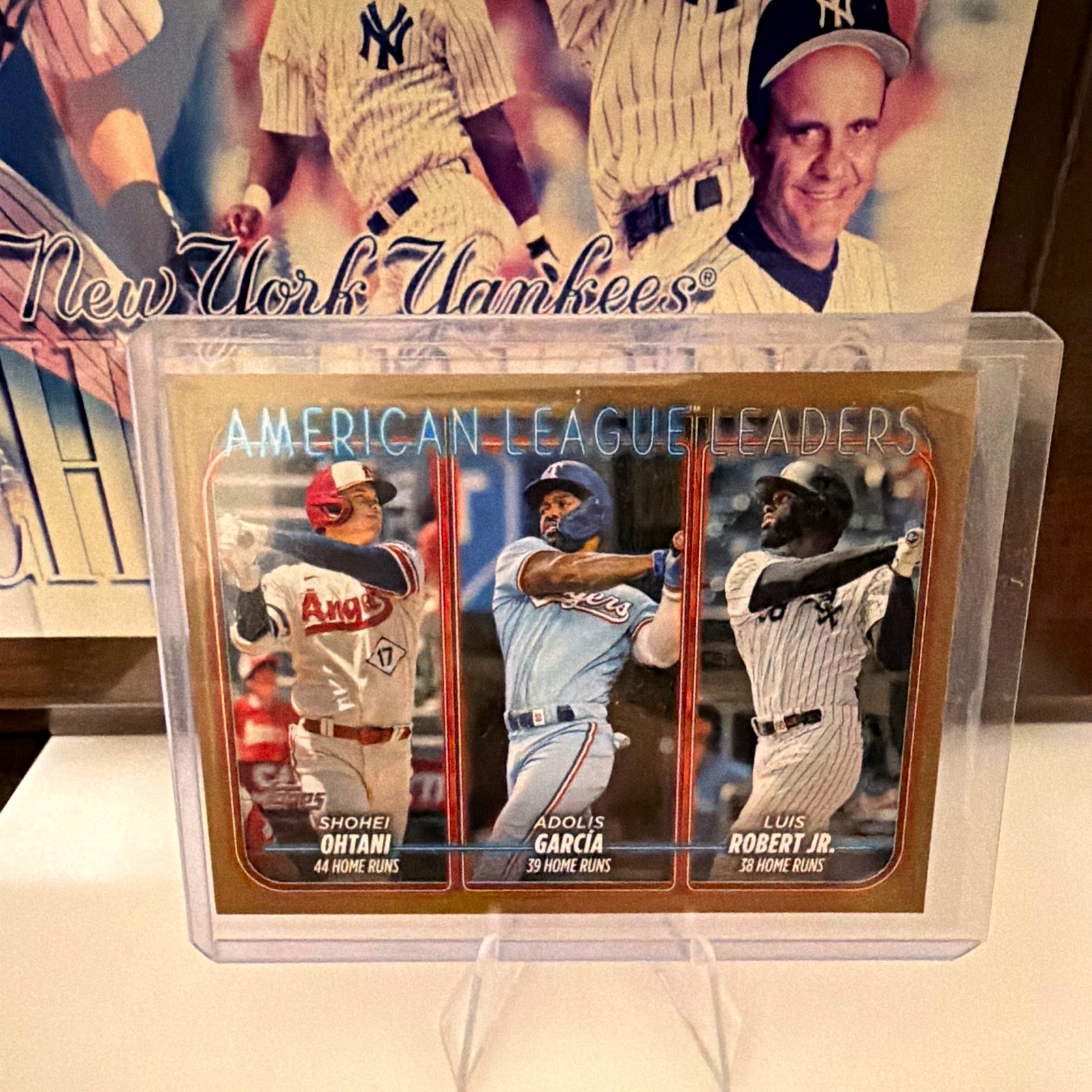 2024 Topps Series 1 - League Leaders #179 Shohei Ohtani Gold /2024 2024 Topps Series 1 - League Leaders #179 Shohei Ohtani Gold /2024