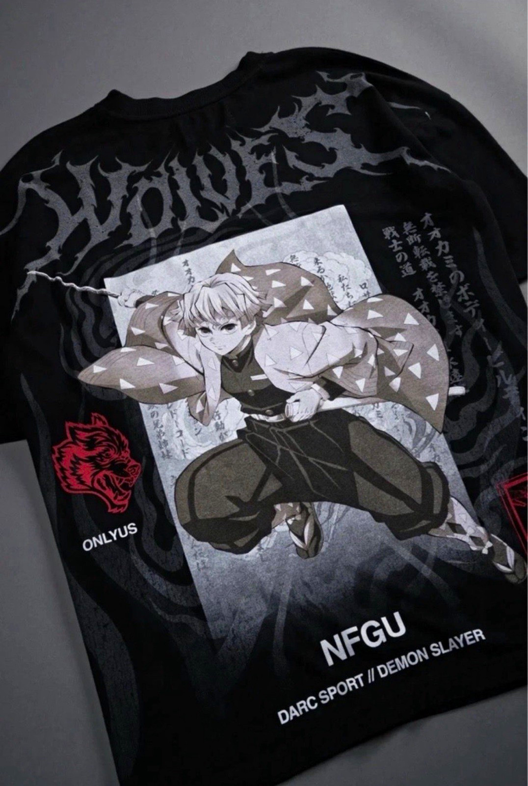 Darc Sport Demon Slayer Zenitsu NFGU Black Graphic Print T-Shirt Men’s XL Darc Sport Demon Slayer Zenitsu NFGU Black Graphic Print T-Shirt Men’s XL