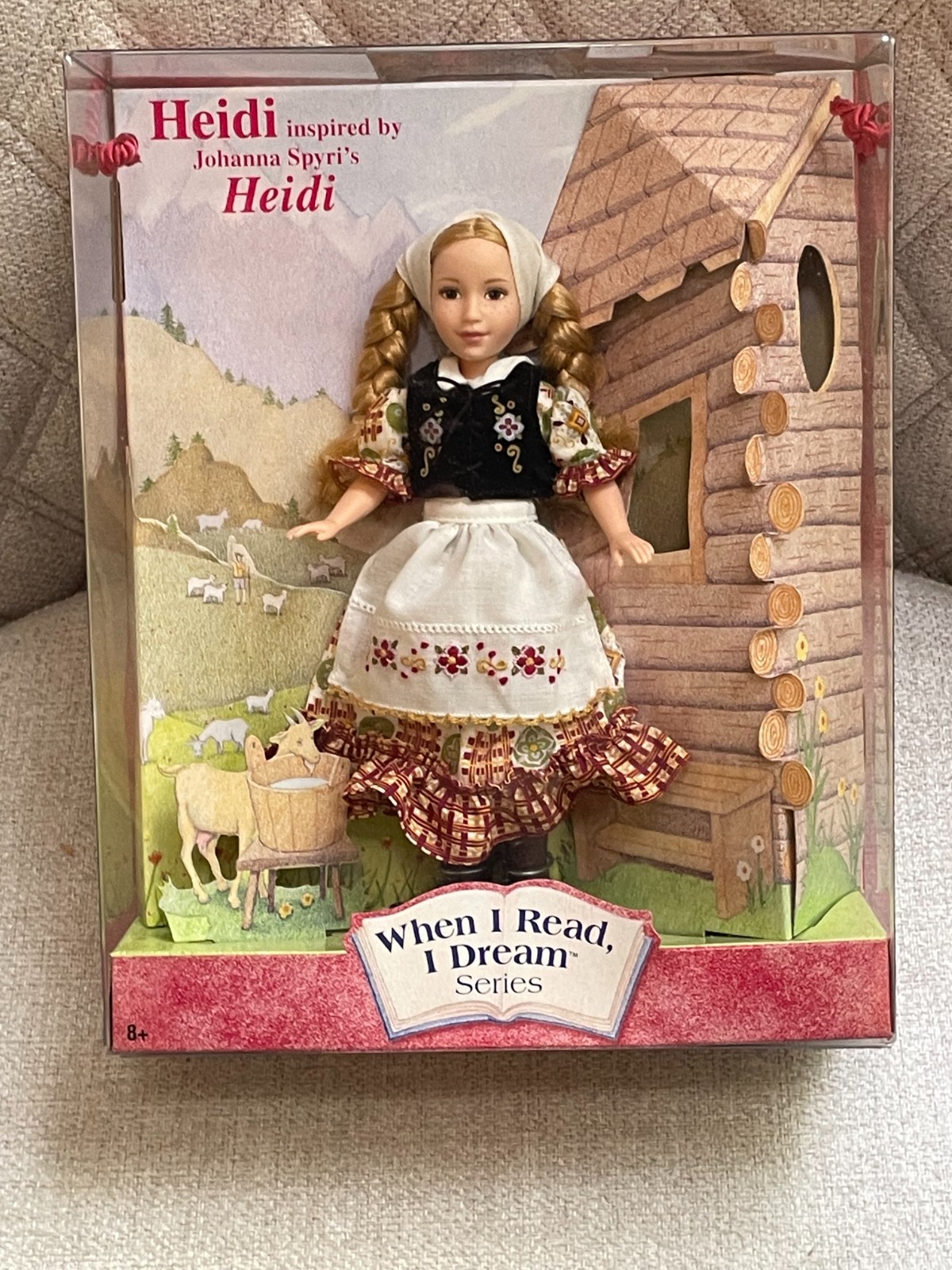 VINTAGE 2001 MATTEL WHEN I READ I DREAM SERIES HEIDI 8\ VINTAGE 2001 MATTEL WHEN I READ I DREAM SERIES HEIDI 8\