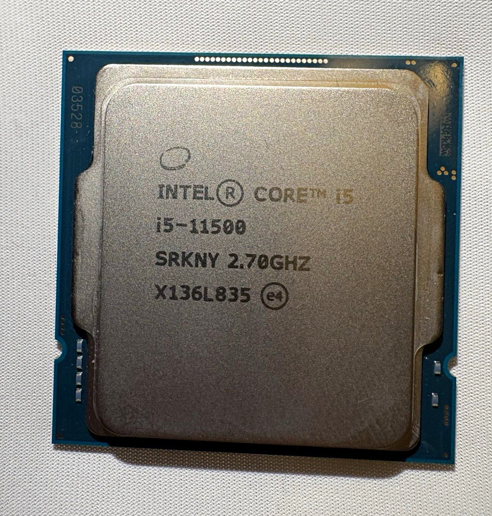 Intel Core i5-11500 SRKNY 6-Core 2.70GHz LGA1200 11th Gen CPU