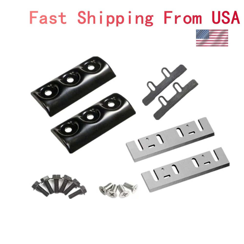 82mm 3-1/4\'\' Planer Blades for Makita 1900B KP0800, DeWalt DW680 DW26676, 2Pairs 82mm 3-1/4\'\' Planer Blades for Makita 1900B KP0800, DeWalt DW680 DW26676, 2Pairs