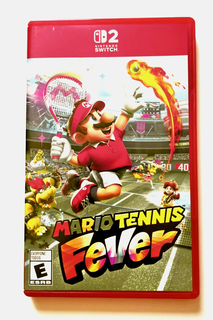 Authenic Box Case Art Replacement Nintendo Switch 2 SW2 for Mario Tennis Fever Authenic Box Case Art Replacement Nintendo Switch 2 SW2 for Mario Tennis Fever