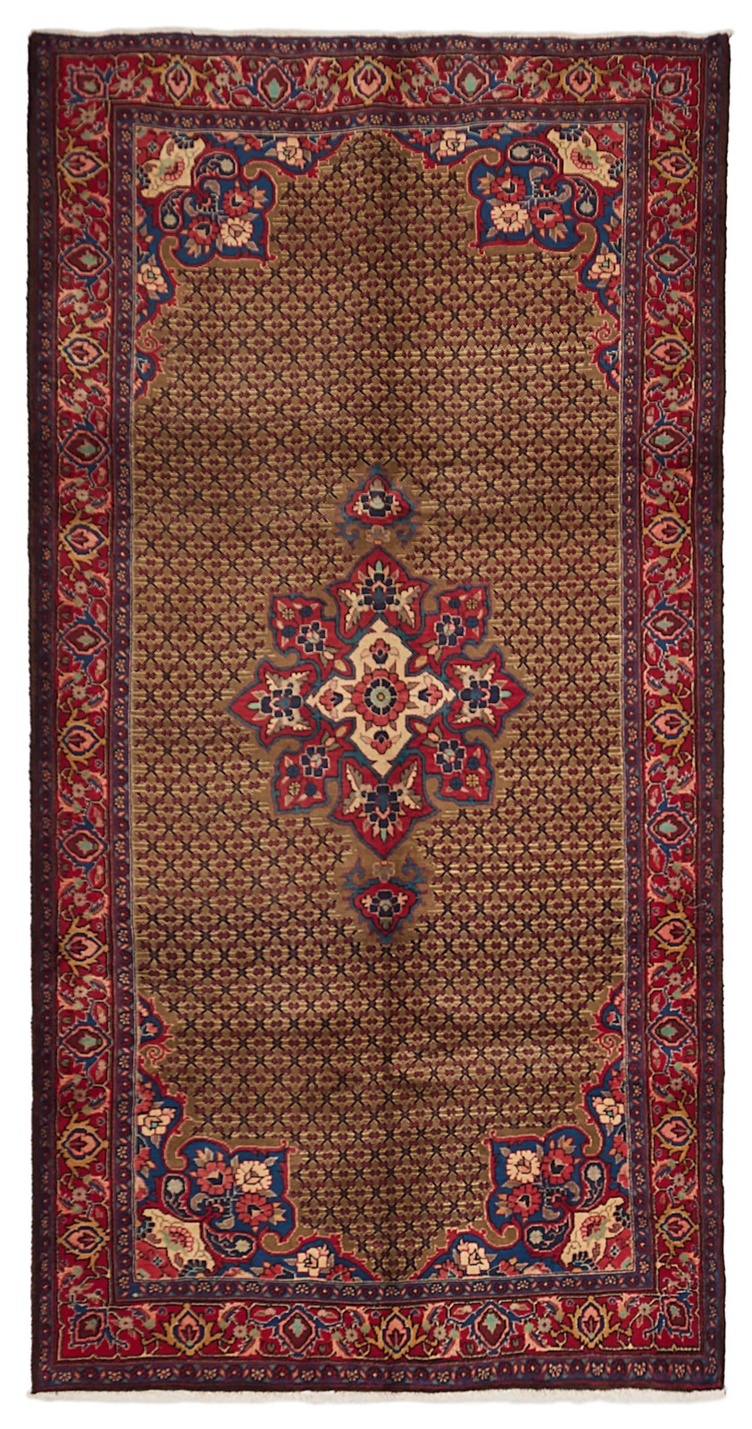 Traditional Vintage Hand-Knotted Area Rug 5\'3\