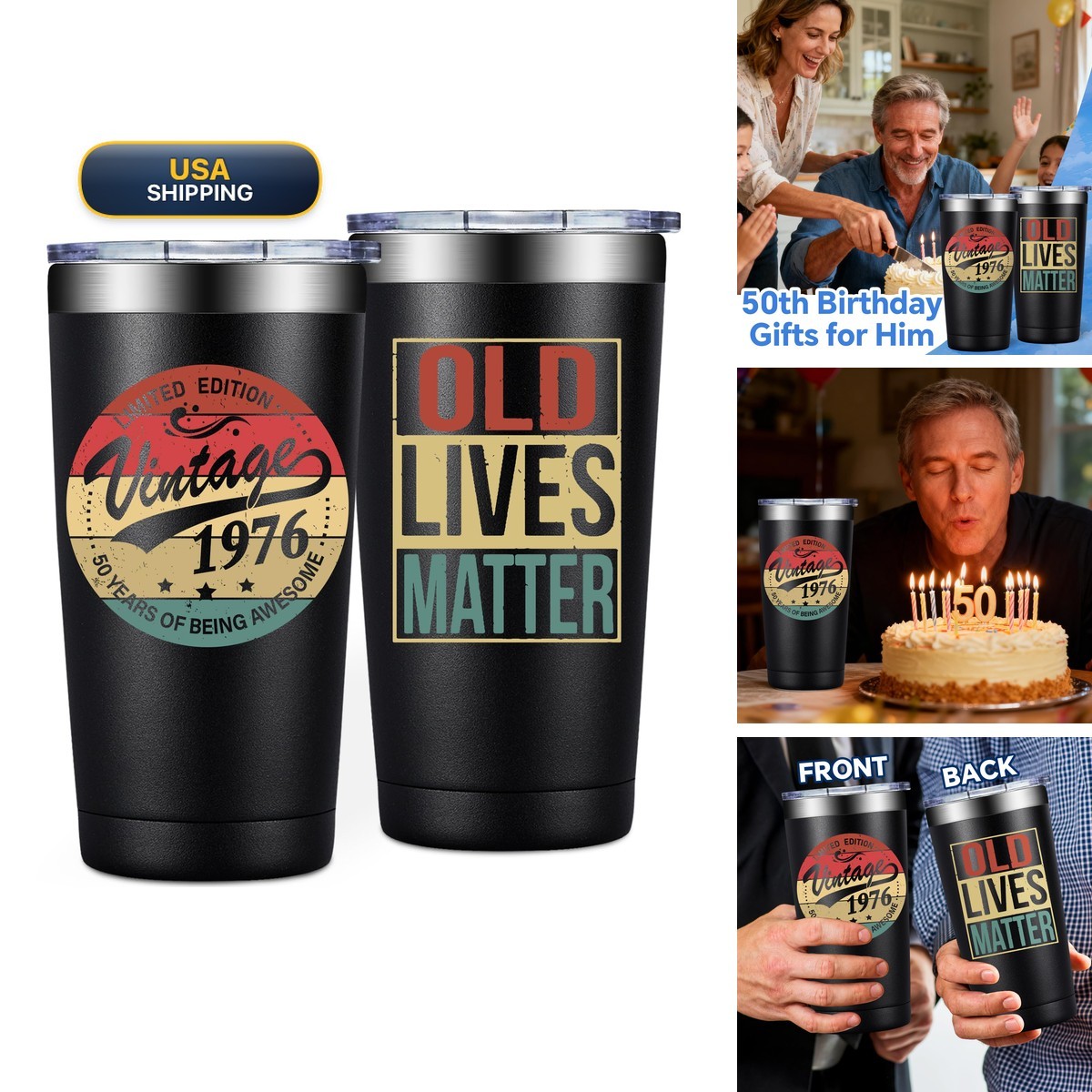 SpenMeta Vintage 1976 Tumbler Cup 20oz SpenMeta Vintage 1976 Tumbler Cup 20oz
