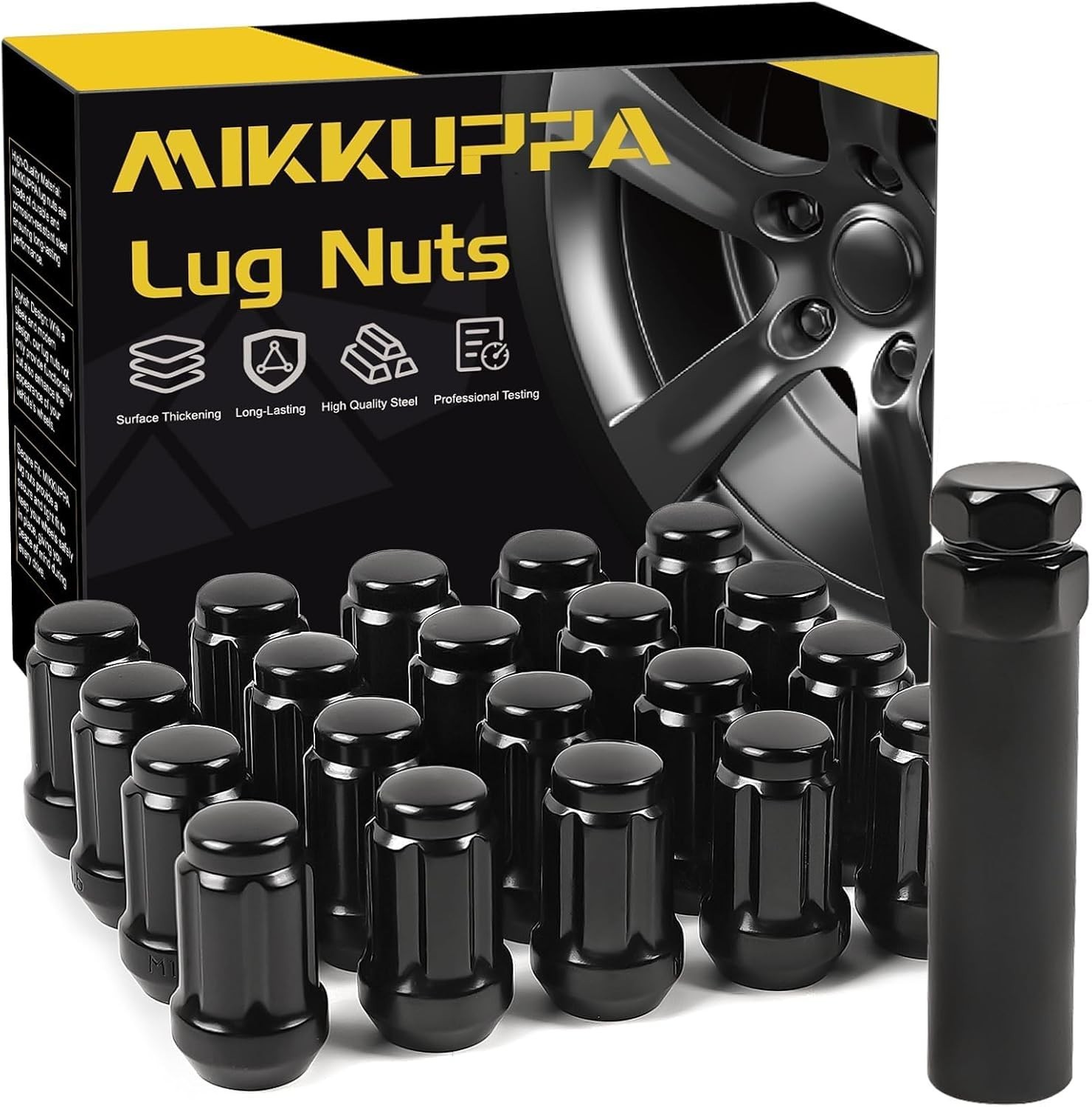20Pcs Black M12X1.25 Lug Nuts for Nissan Infiniti Factory Wheels 20Pcs Black M12X1.25 Lug Nuts for Nissan Infiniti Factory Wheels