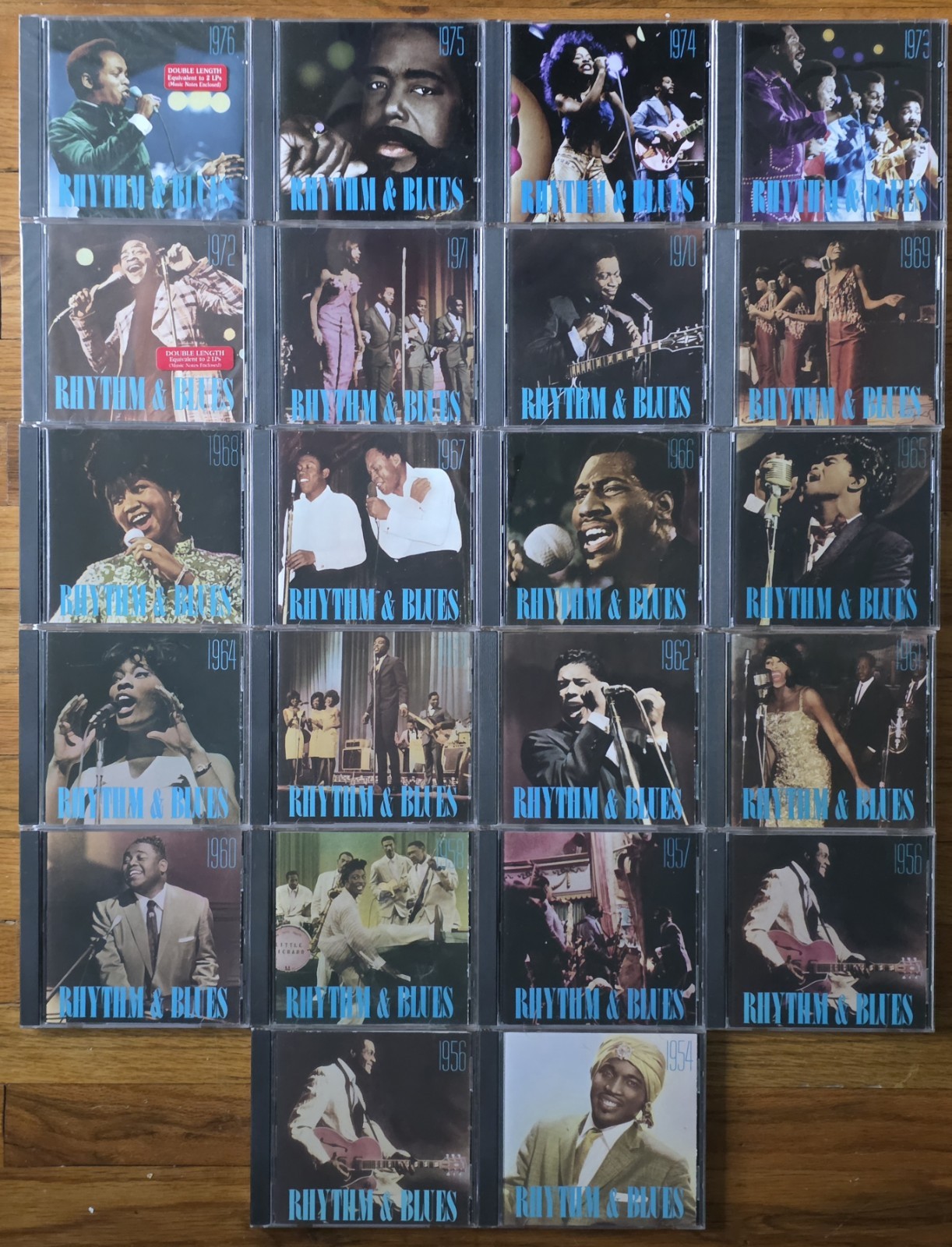 22 CD LOT: Time Life Music Rhythm & Blues CD Set Mix Of 50s 60s 70s - EXCELLENT