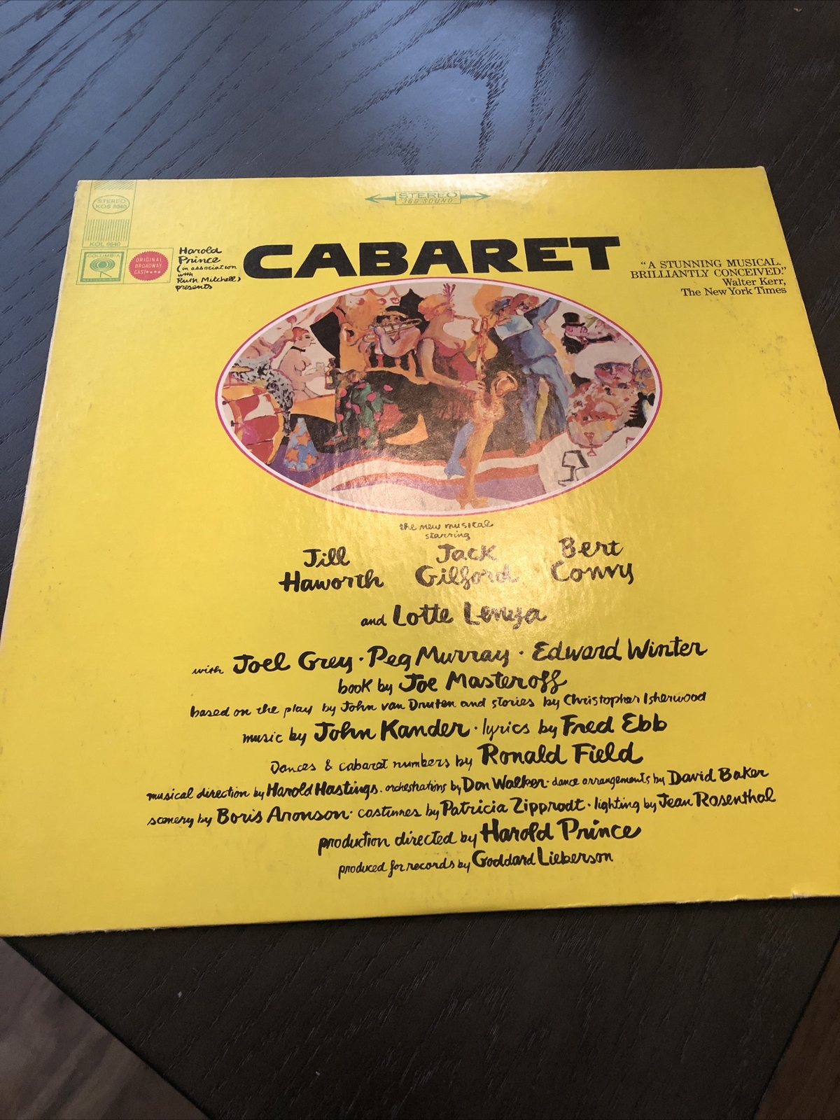 cabaret jill haworth jack gilford bert convy vinyl record cabaret jill haworth jack gilford bert convy vinyl record