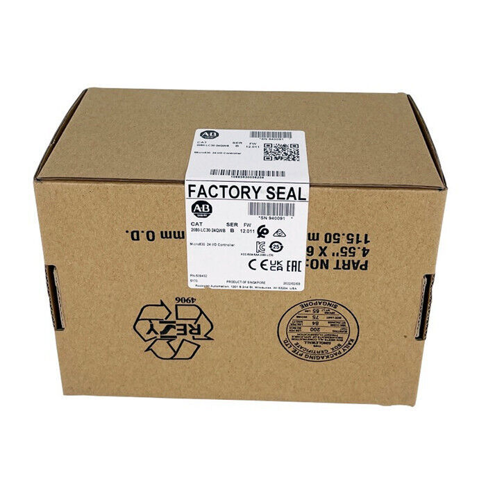 Allen-Bradley 2080-LC30-24QWB Micro830 24 I/O Controller Factory Sealed In Box