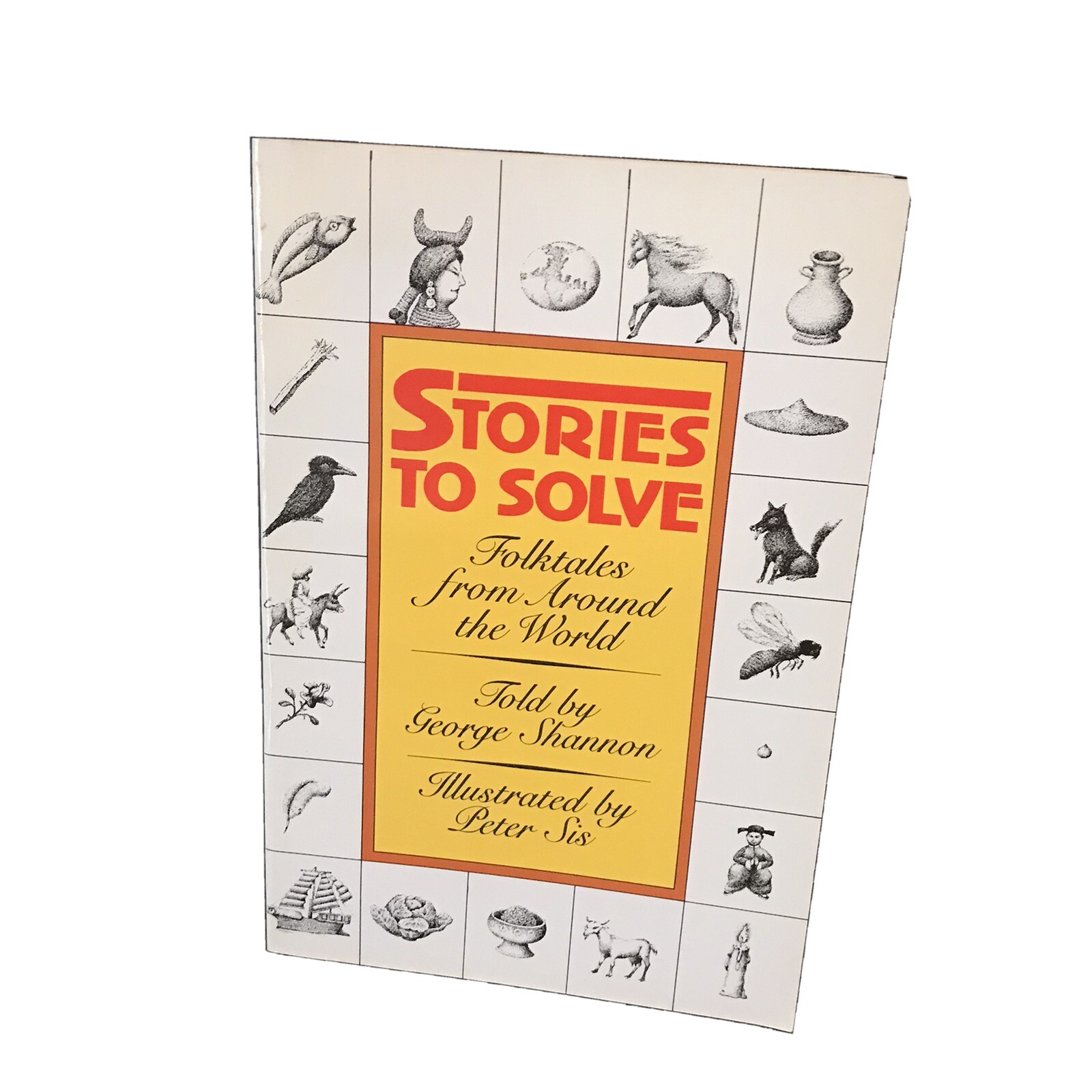 Vtg 1991 Stories to Solve: Folktales From Around the World Book George Shannon Vtg 1991 Stories to Solve: Folktales From Around the World Book George Shannon