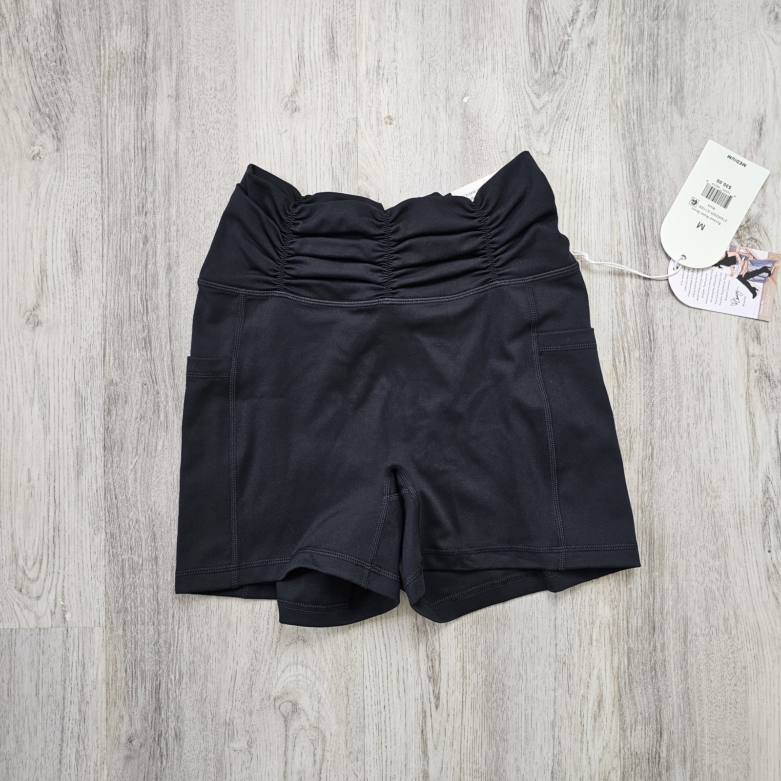 New Blogilates Balletcore Ruched Waist Athletic Shorts Size Medium New Blogilates Balletcore Ruched Waist Athletic Shorts Size Medium