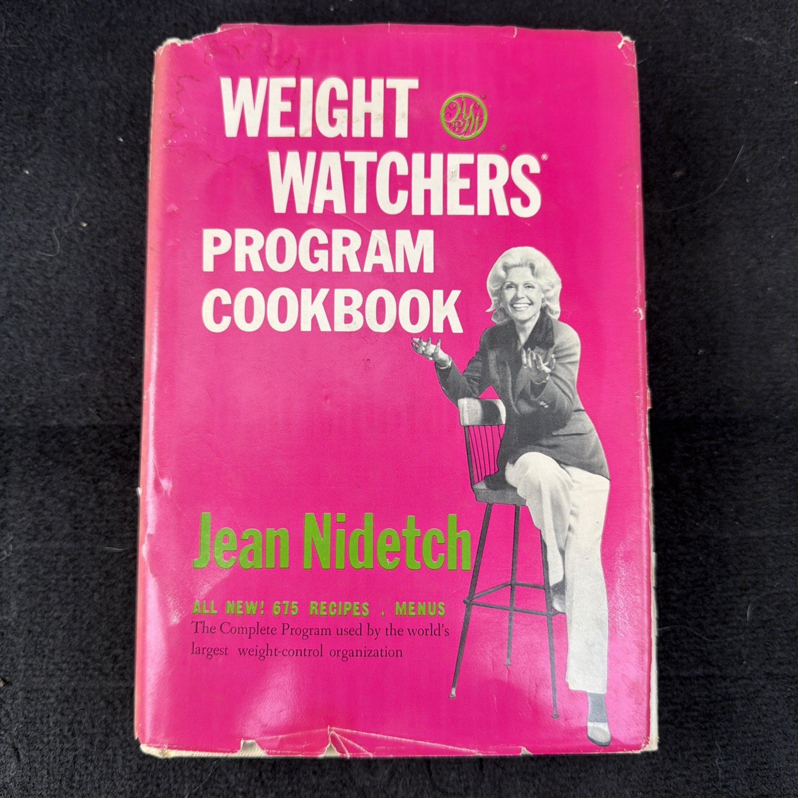 Vtg Weight Watchers Program Cookbook by Jean Nidetch 1973 1st Ed 1st Print HCDJ Vtg Weight Watchers Program Cookbook by Jean Nidetch 1973 1st Ed 1st Print HCDJ