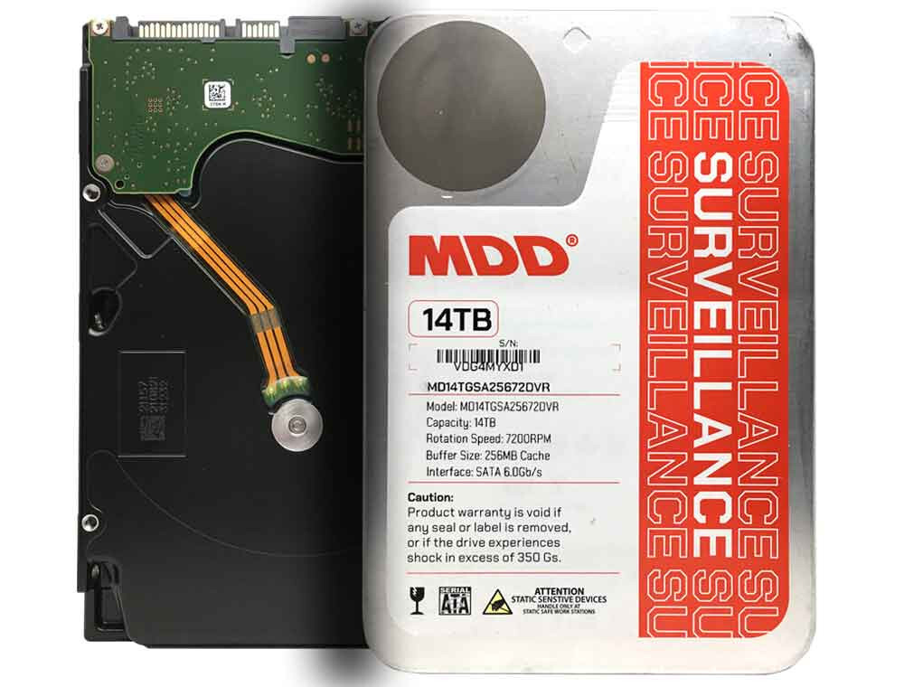 MDD  14TB 7200RPM 256MB Cache SATA 6.0Gb/s 3.5\
