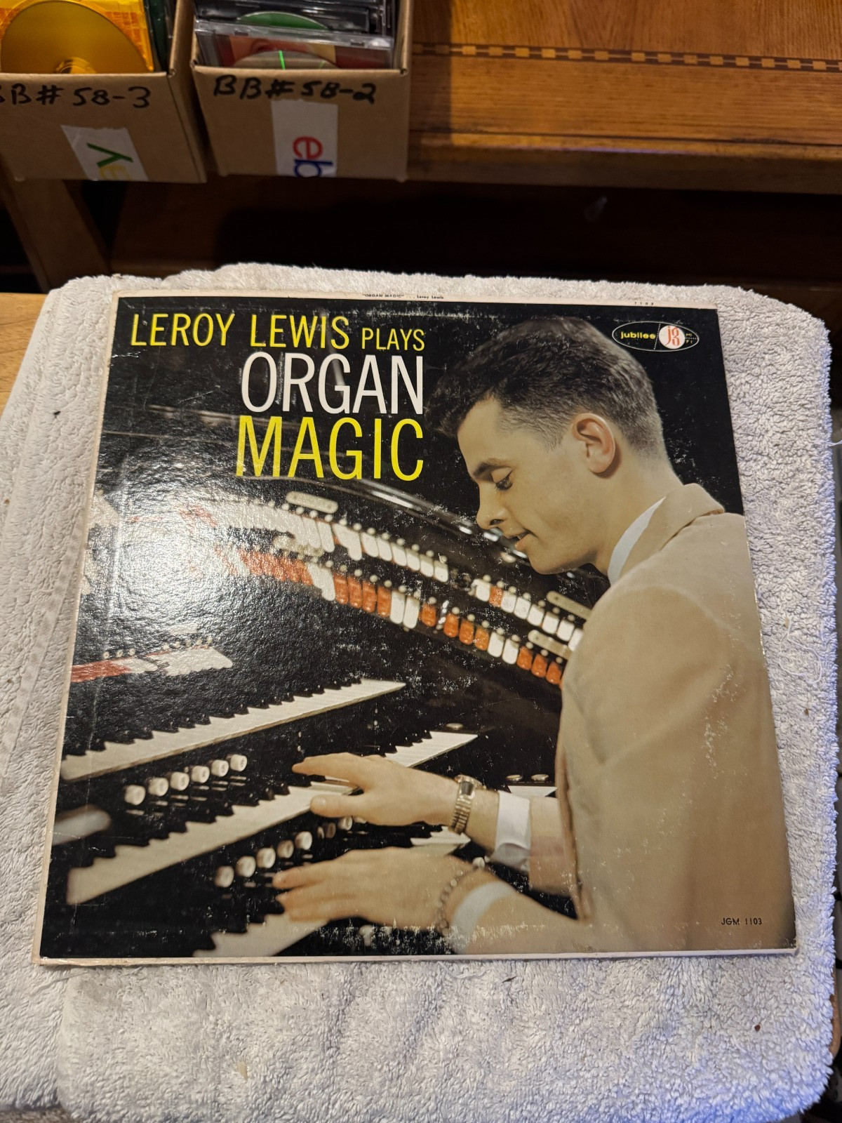 Leroy Lewis Plays Organ Magic LP - GOOD CONDITION WITH DUST SLEEVE Leroy Lewis Plays Organ Magic LP - GOOD CONDITION WITH DUST SLEEVE