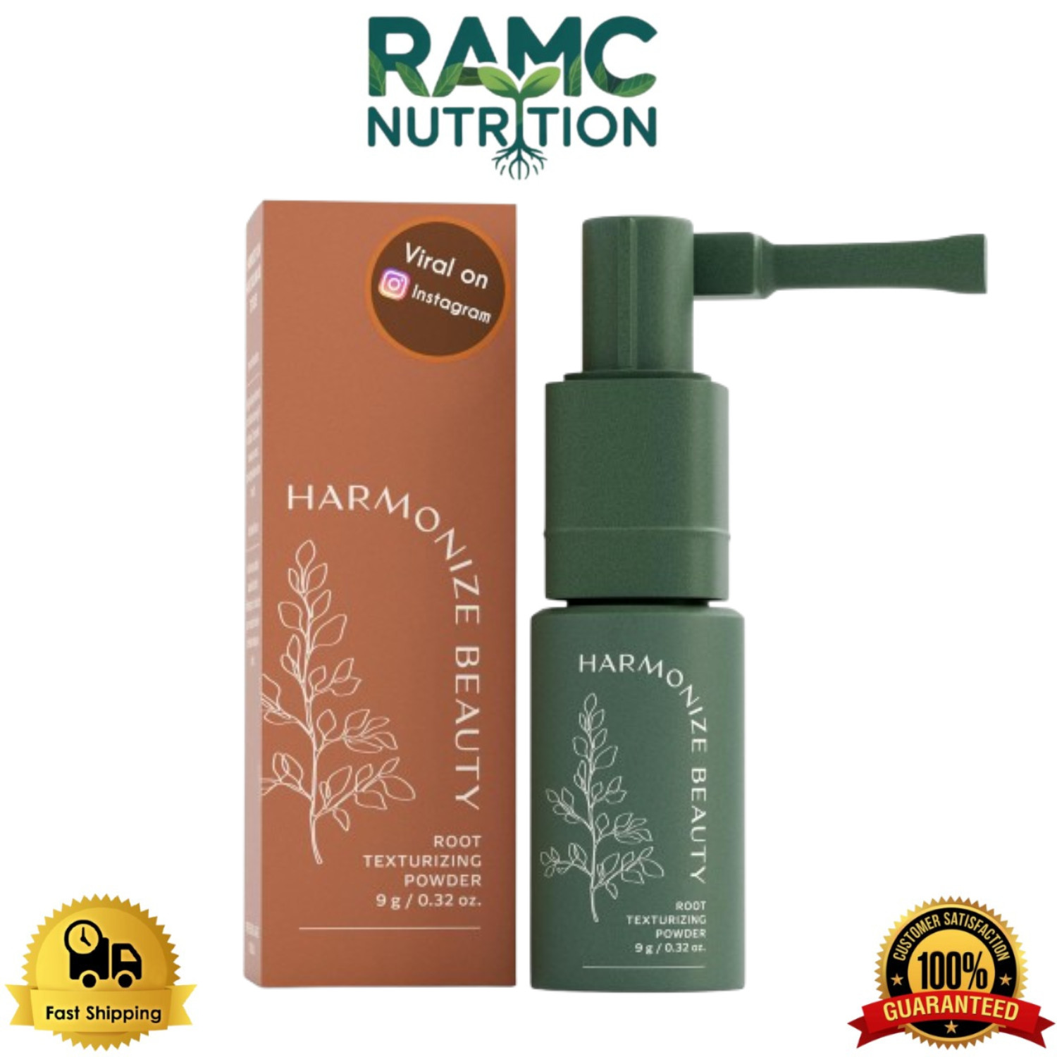 Harmonize Beauty Root Texture Powder for Women - Lifts Roots - All Hair Types